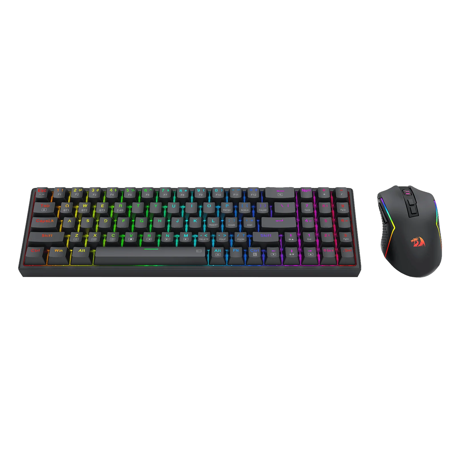 (Open-box) K628 75% Mechanical Gaming Keyboard M693 Gaming Mouse Tri-Modes Combo - Image 15