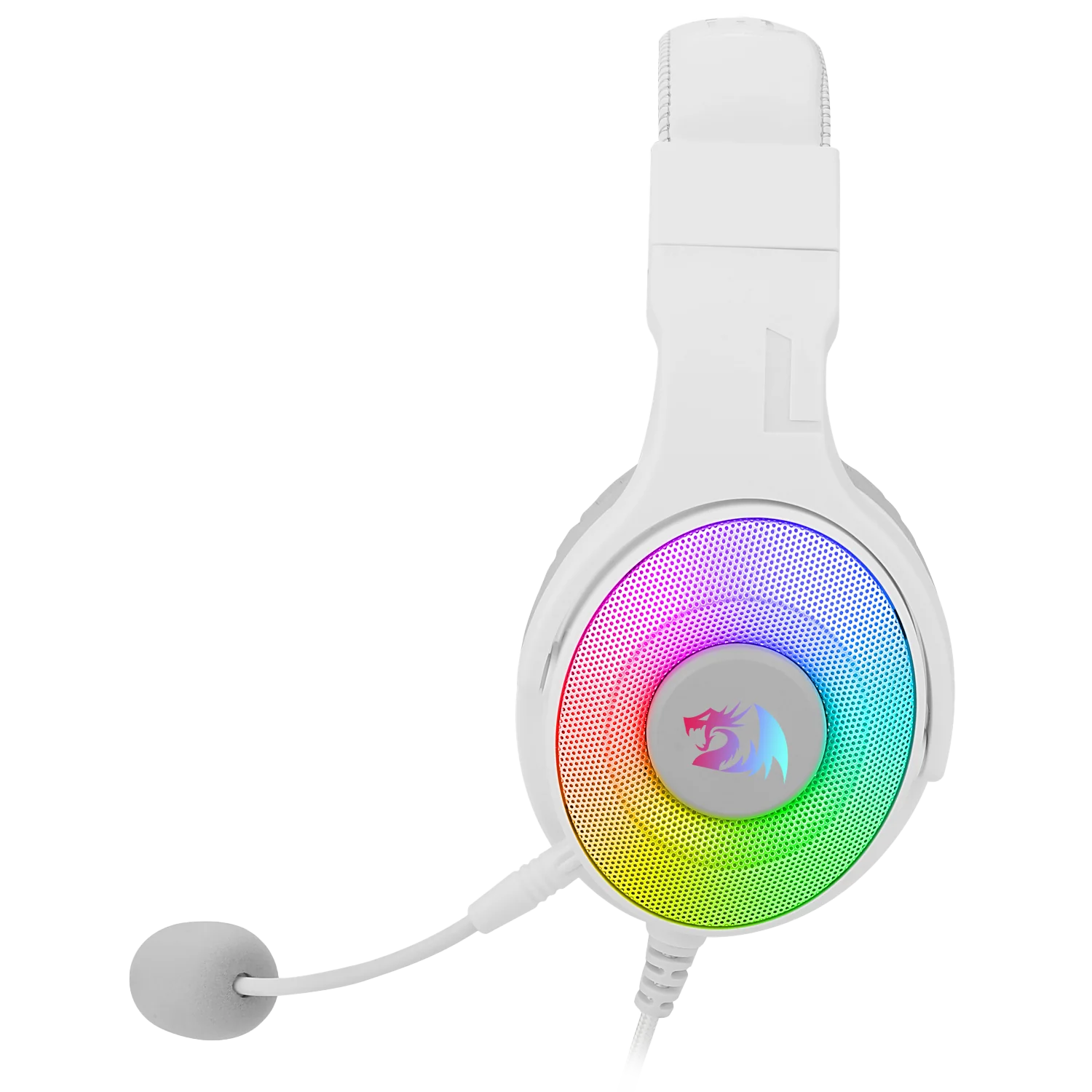 (Open-box) PANDORA H350 White RGB Headset - Image 3