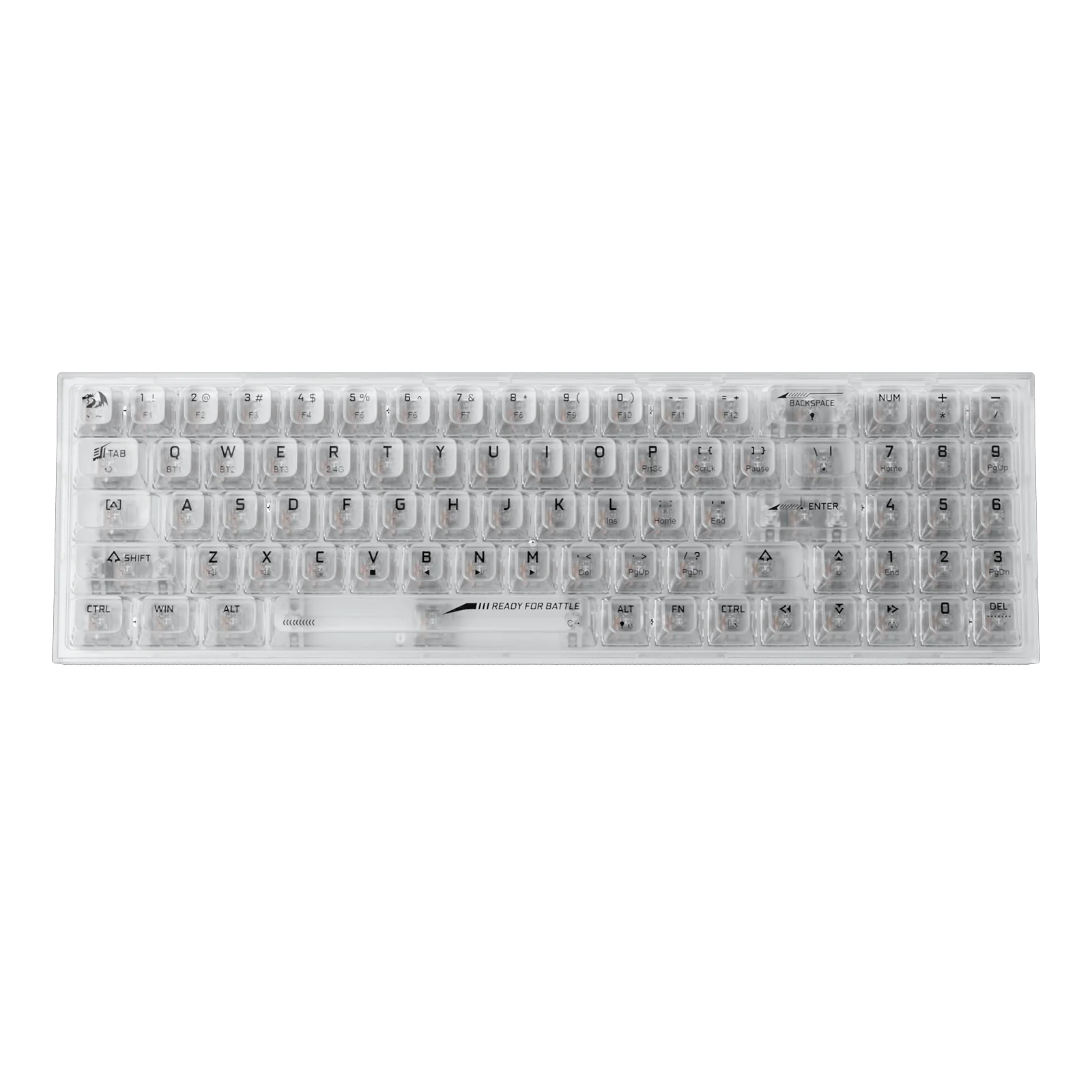 POLLUX K628 PRO SE 75% Full-Transparent Keyboard - Image 4
