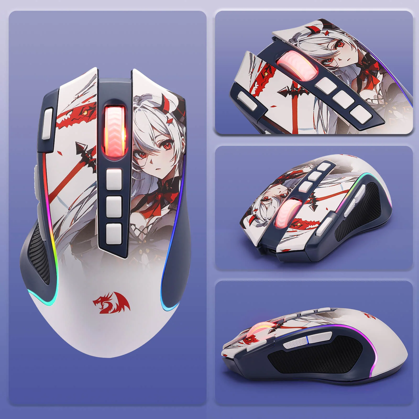 (Open-box) PREDATOR M612 PRO Anime Gaming Mouse - Image 7