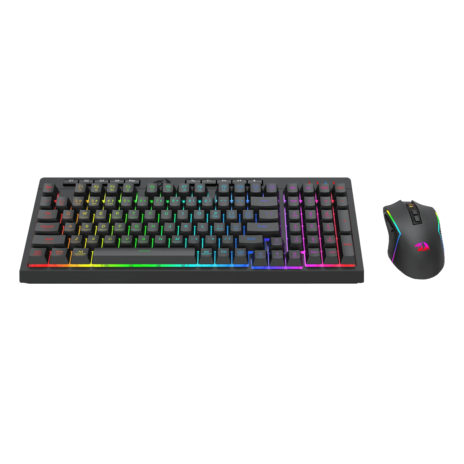 RYLO PRO S142 Membrane Gaming Keyboard & Mouse Tri-Mode Combo - Image 14