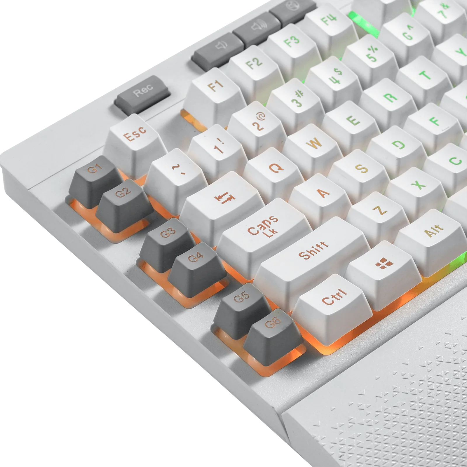 SHIVA K512 WHITE Membrane Gaming Keyboard - Image 6