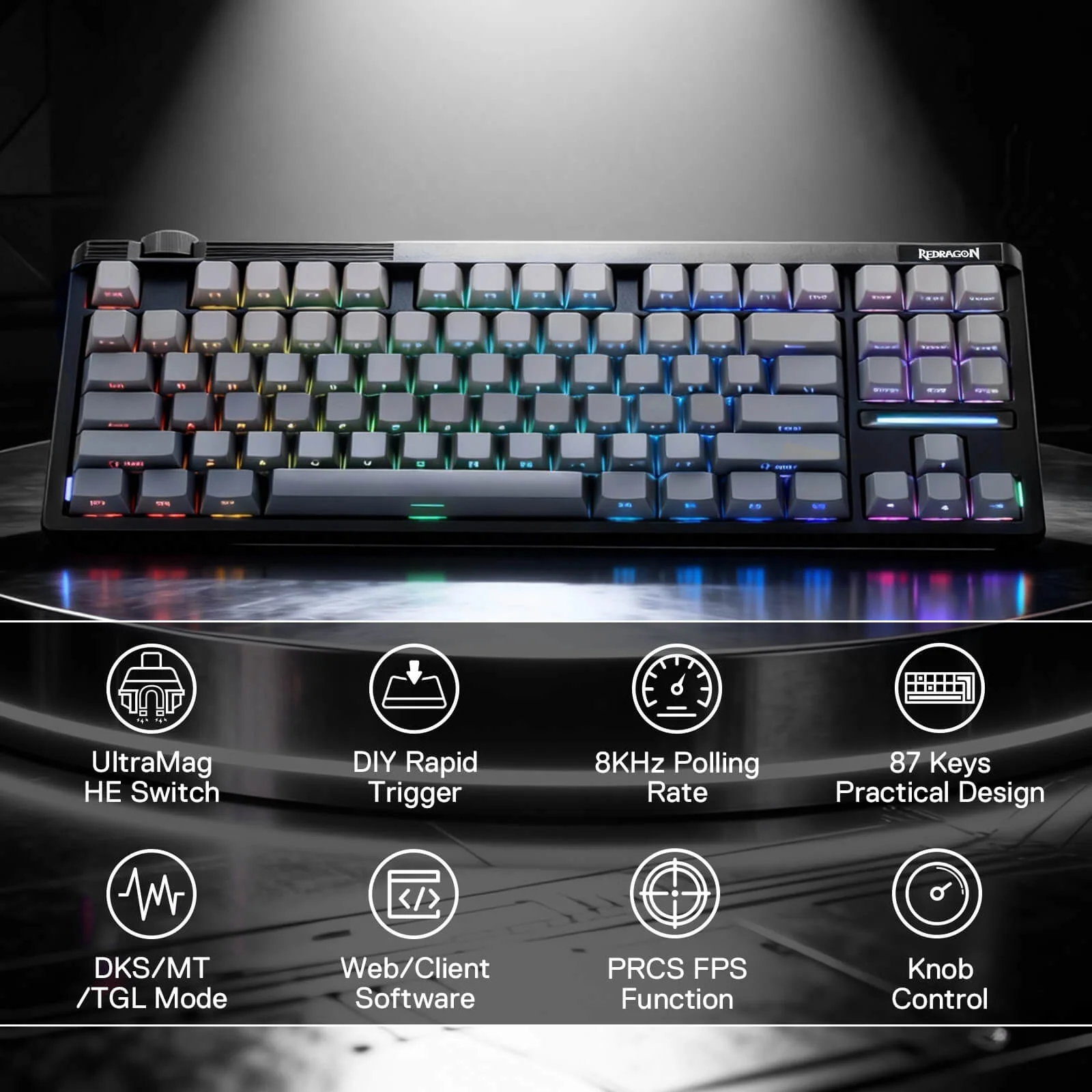 OTIIM K729 HE Rapid Trigger Gaming Keyboard - Image 4