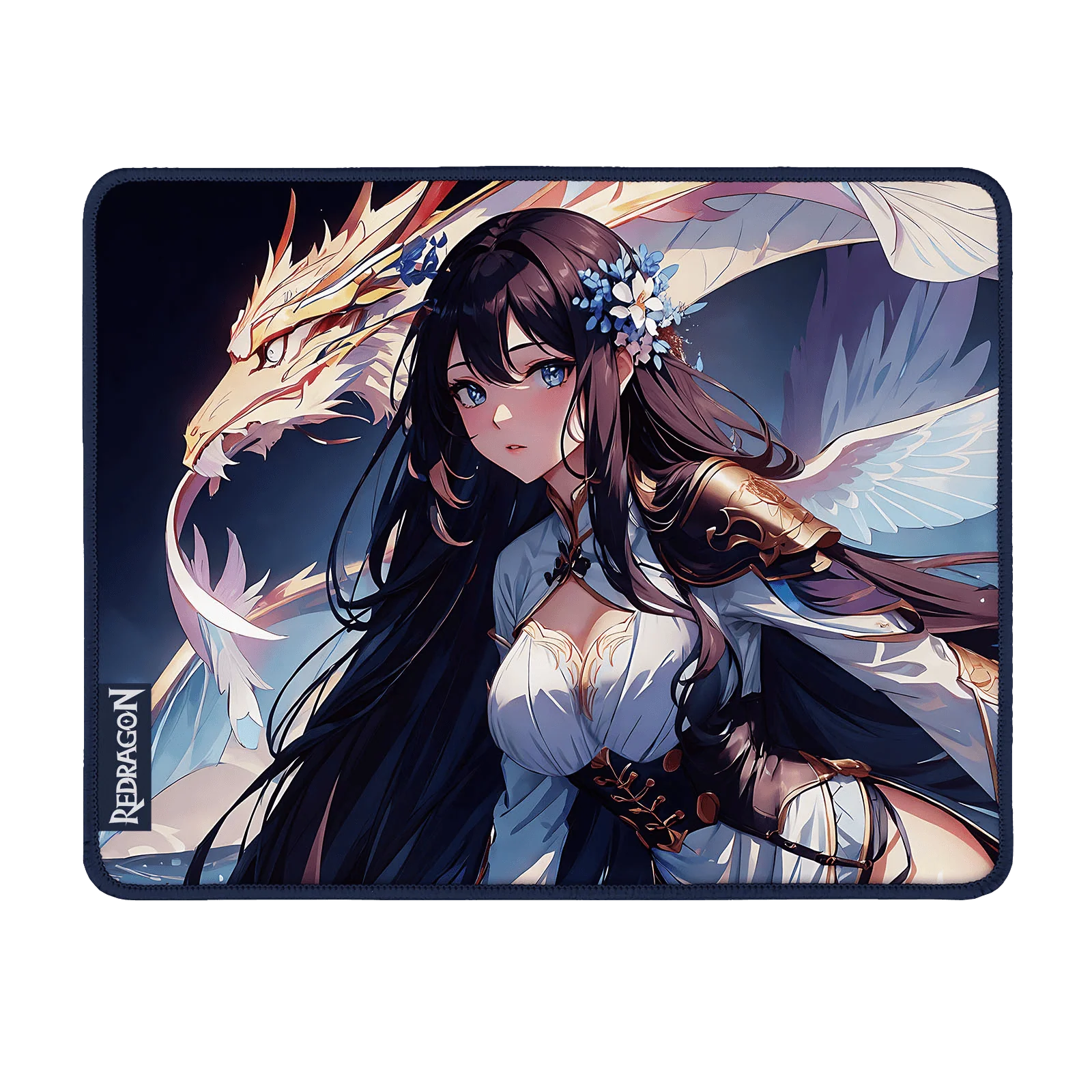 P046 Anime Blue Gaming Mouse Pad/Desk Mat - Image 10