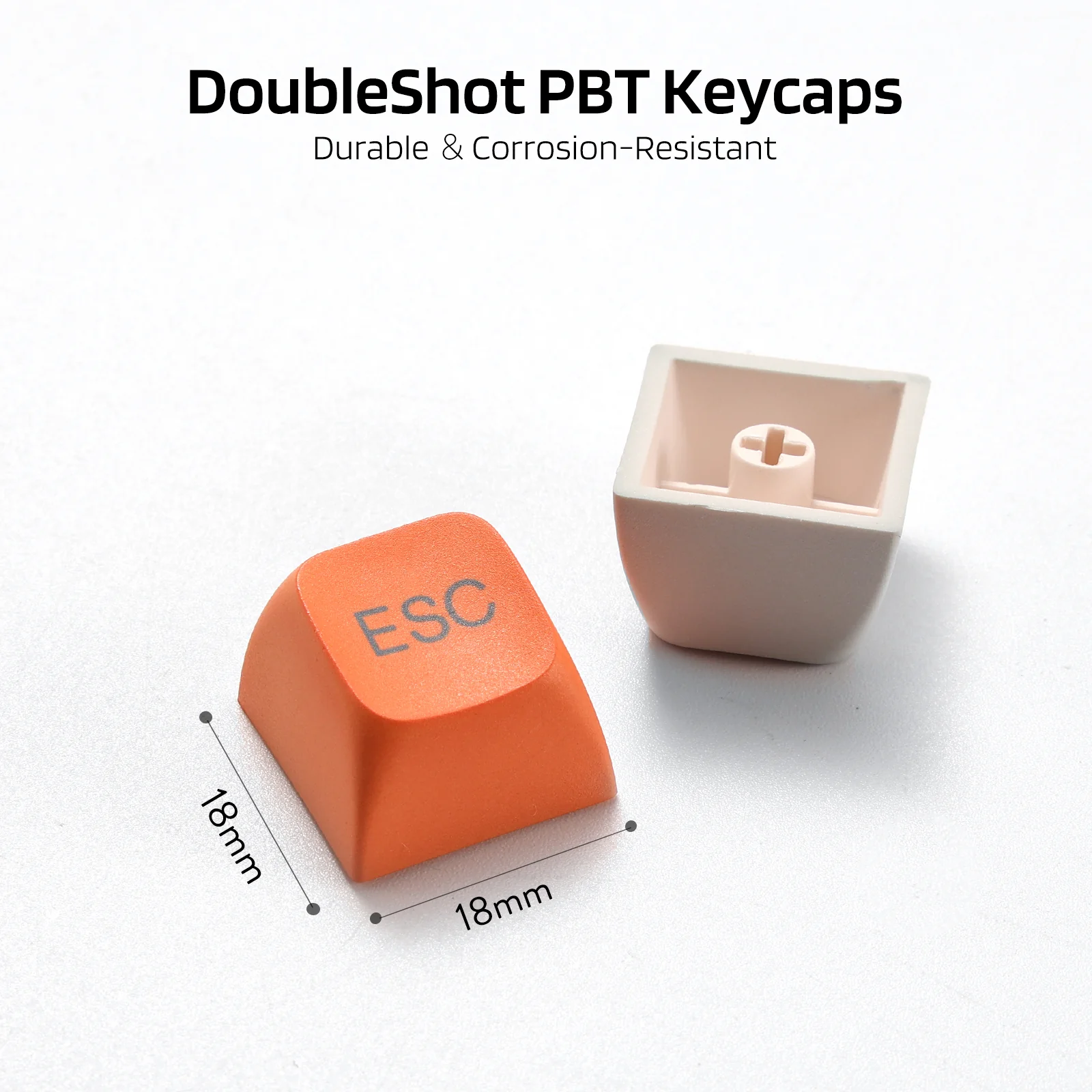 (Only Keycaps) Redragon x LTC PBT Double Shot 112-Key Pudding Keycaps Set, KDA Profile for ANSI Layout 61/68/84/87/98/104 Keys Mechanical Keyboard, with Keycap Puller - Image 6