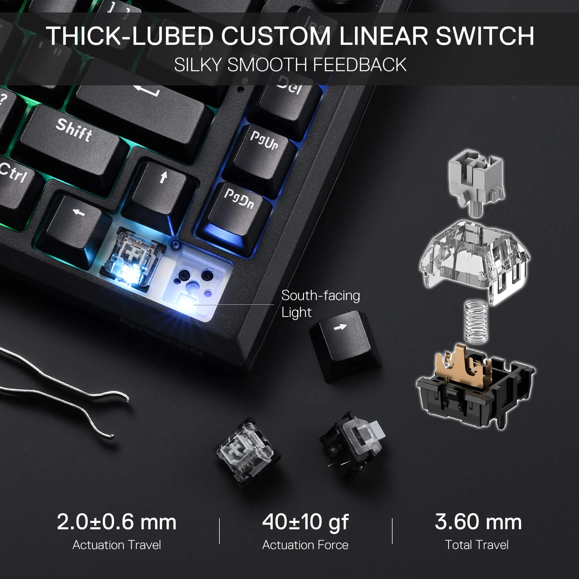 PENUMBRA K687 (CNC Aluminum Gaming Keyboard) - Image 3