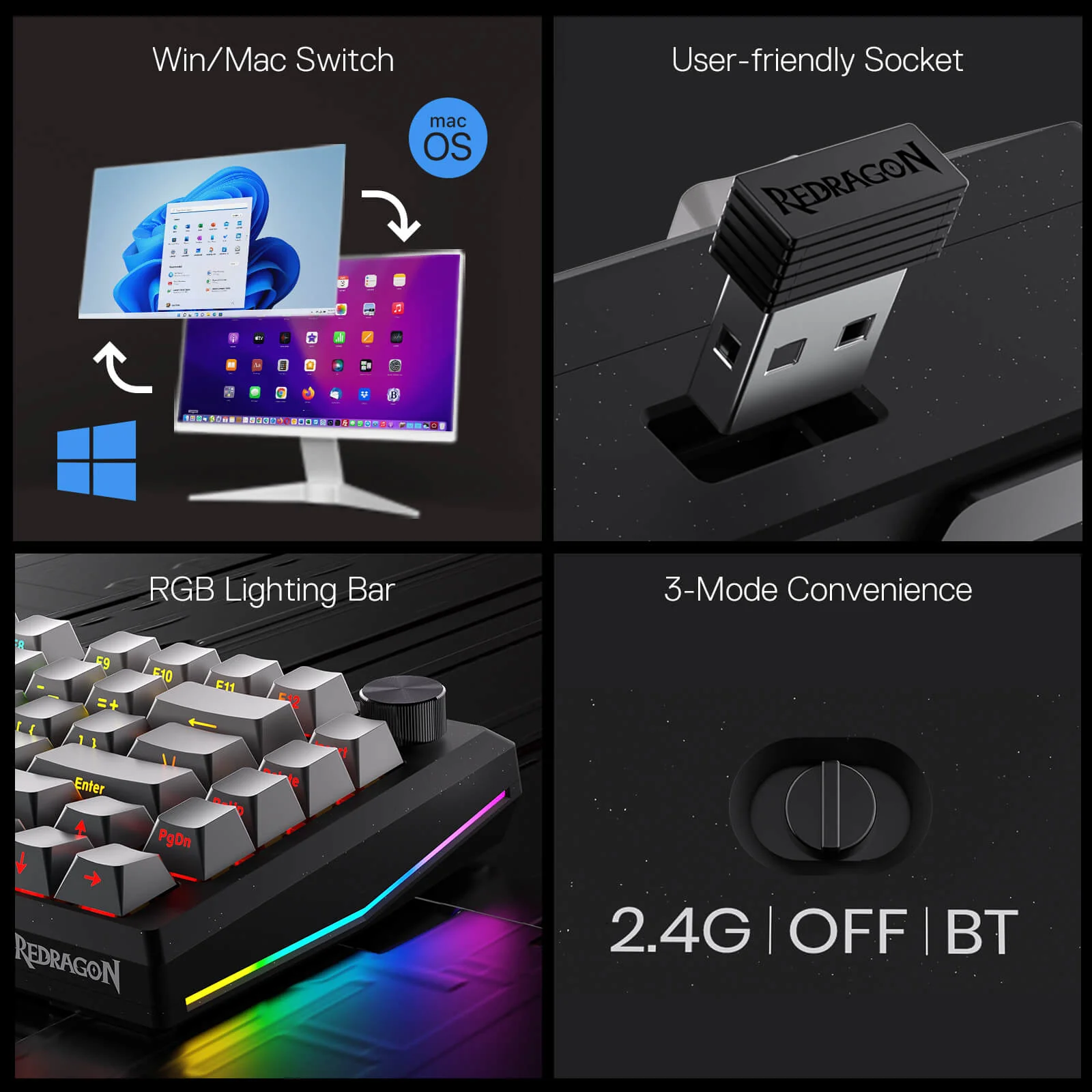 PENUMBRA K687 PRO (CNC Aluminum Gaming Keyboard) - Image 9
