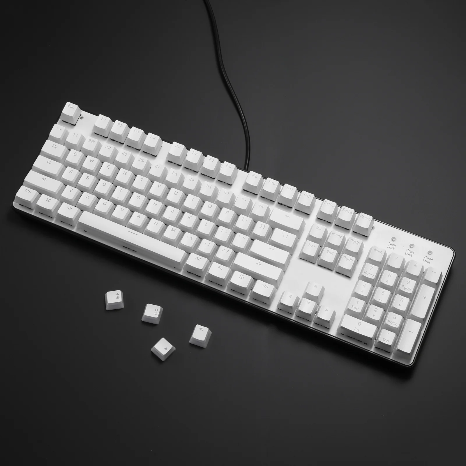 (Only Keycaps) Redragon X LTC PBT Double Shot 108 Pudding Keycaps Set (Ships to US Customers Only) - Image 3