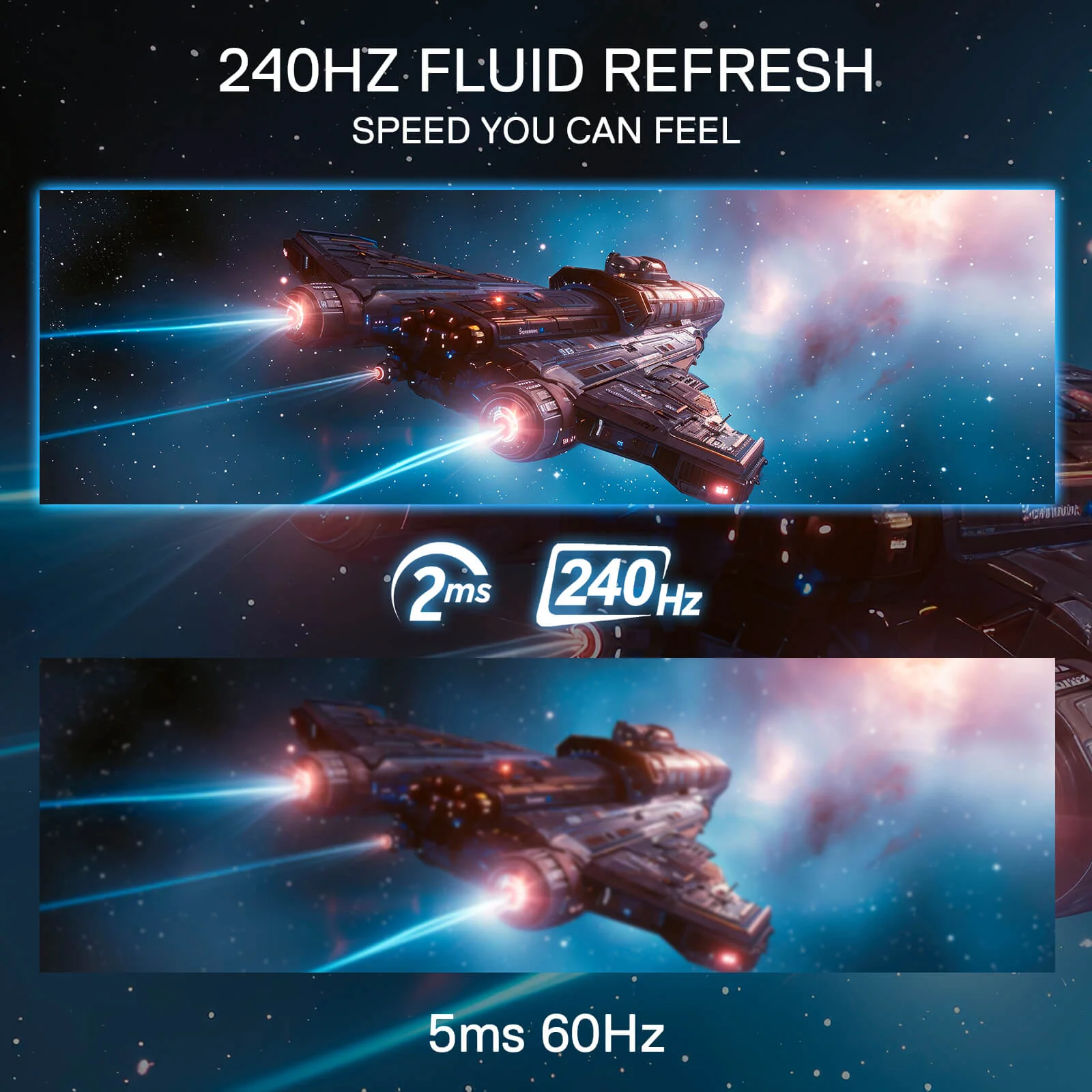 REDHORN GM49 49" 240Hz Curve Gaming Monitor - Image 4