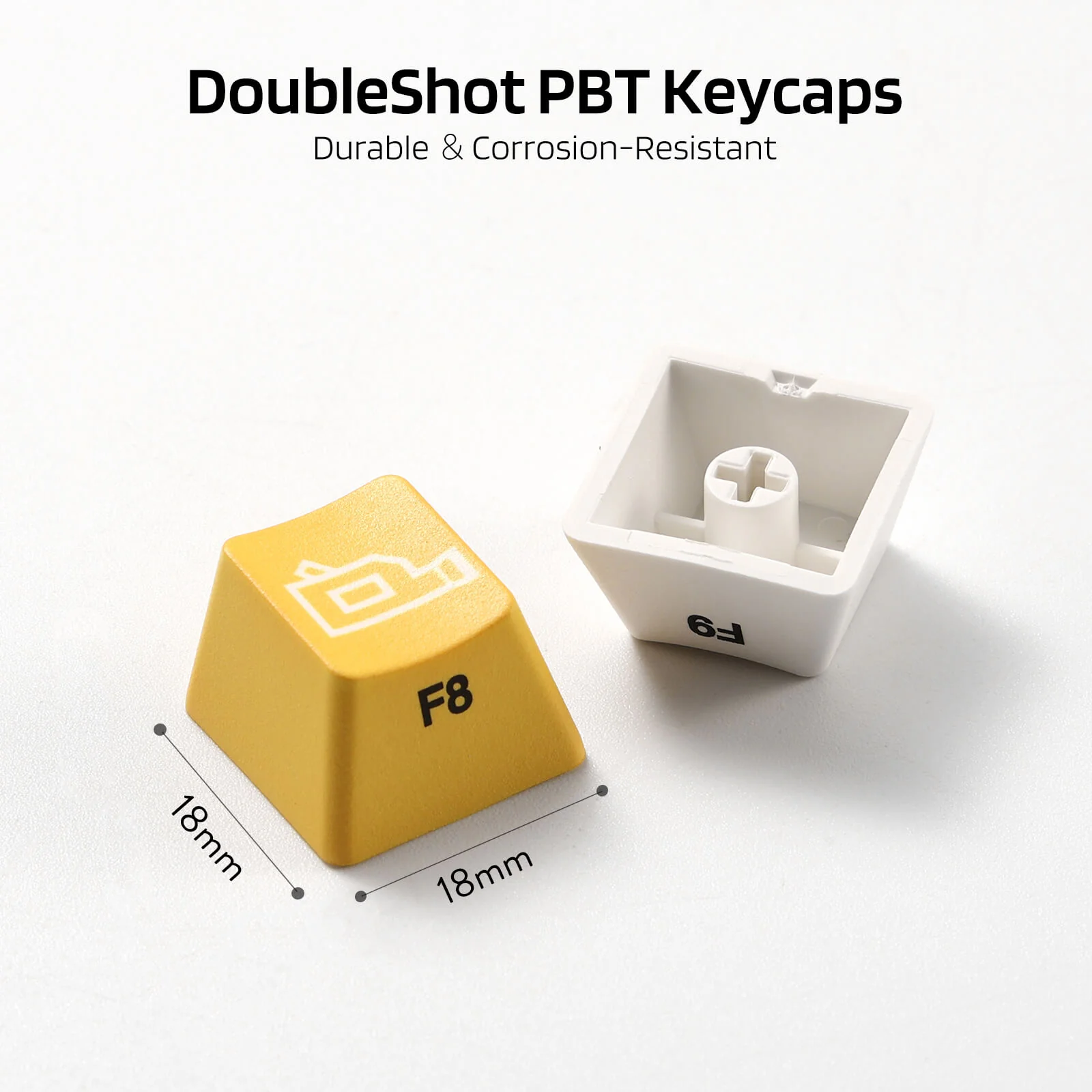 (Only Keycaps) Redragon X LTC 108-Key OEM Profile PBT Double Shot Keycaps - Image 2