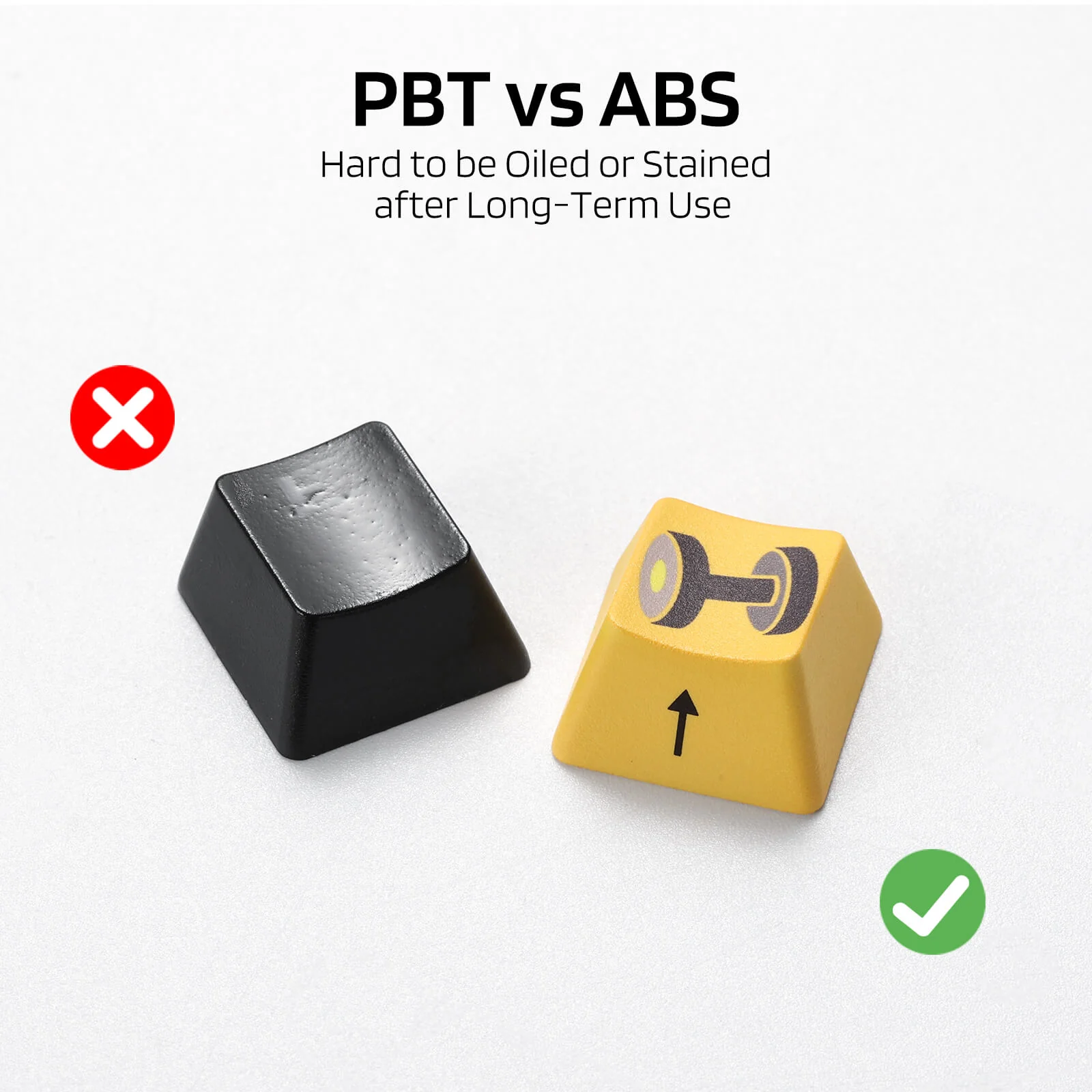 (Only Keycaps) Redragon X LTC 108-Key OEM Profile PBT Double Shot Keycaps - Image 6