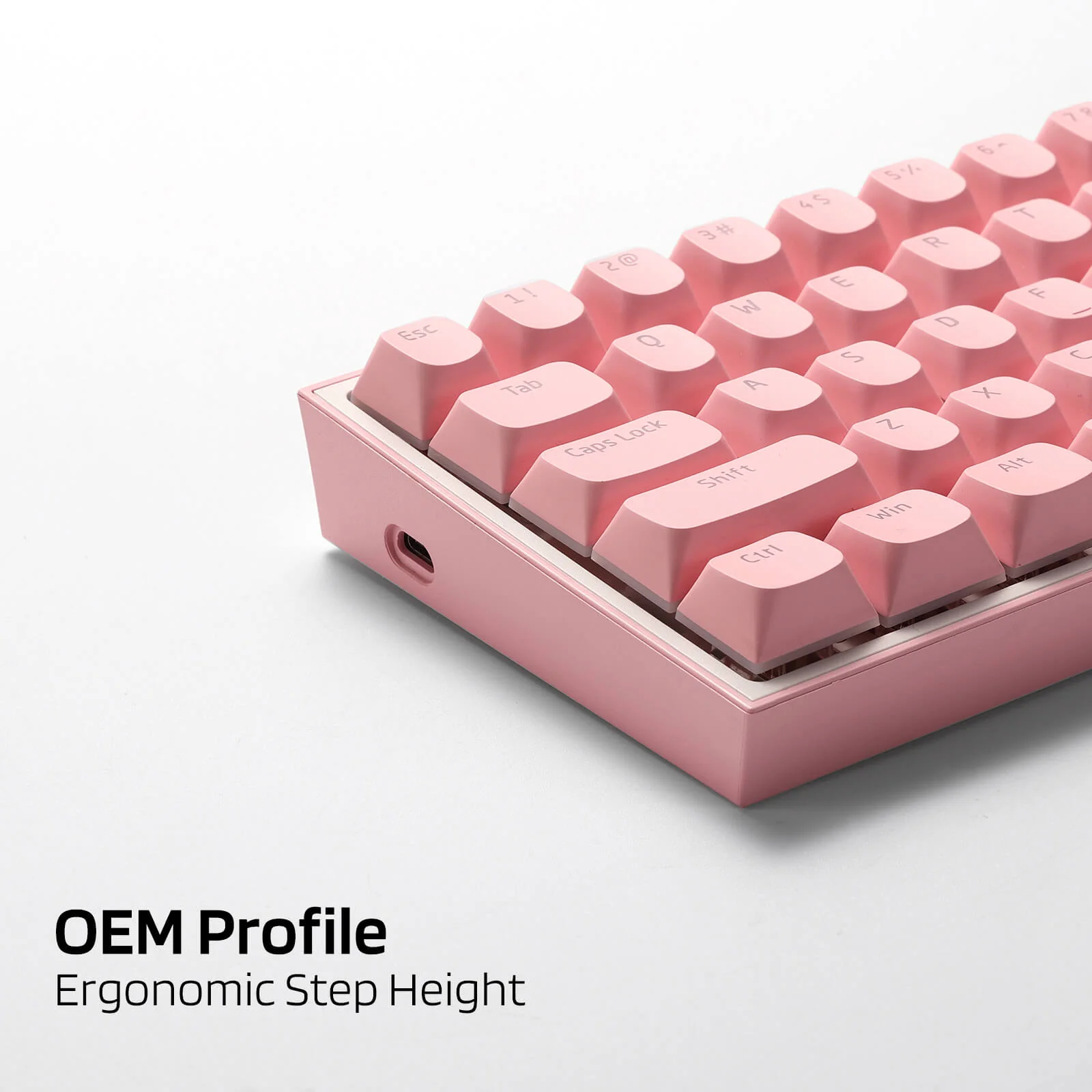 (Only Keycaps) Redragon X LTC 117-Key OEM Profile PBT Double Shot Keycaps - Image 5