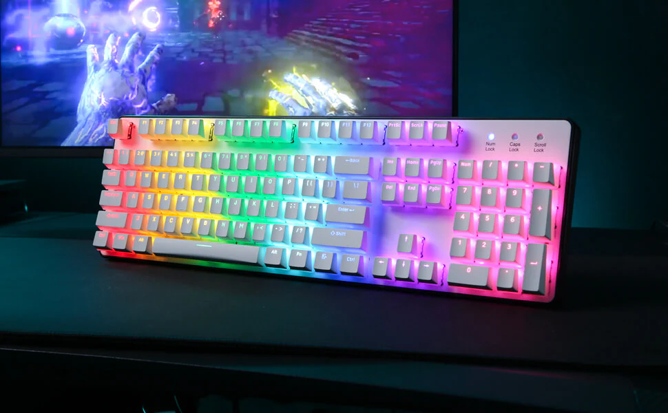 (Only Keycaps) Redragon X LTC 117-Key OEM Profile PBT Double Shot Keycaps Set - Image 12