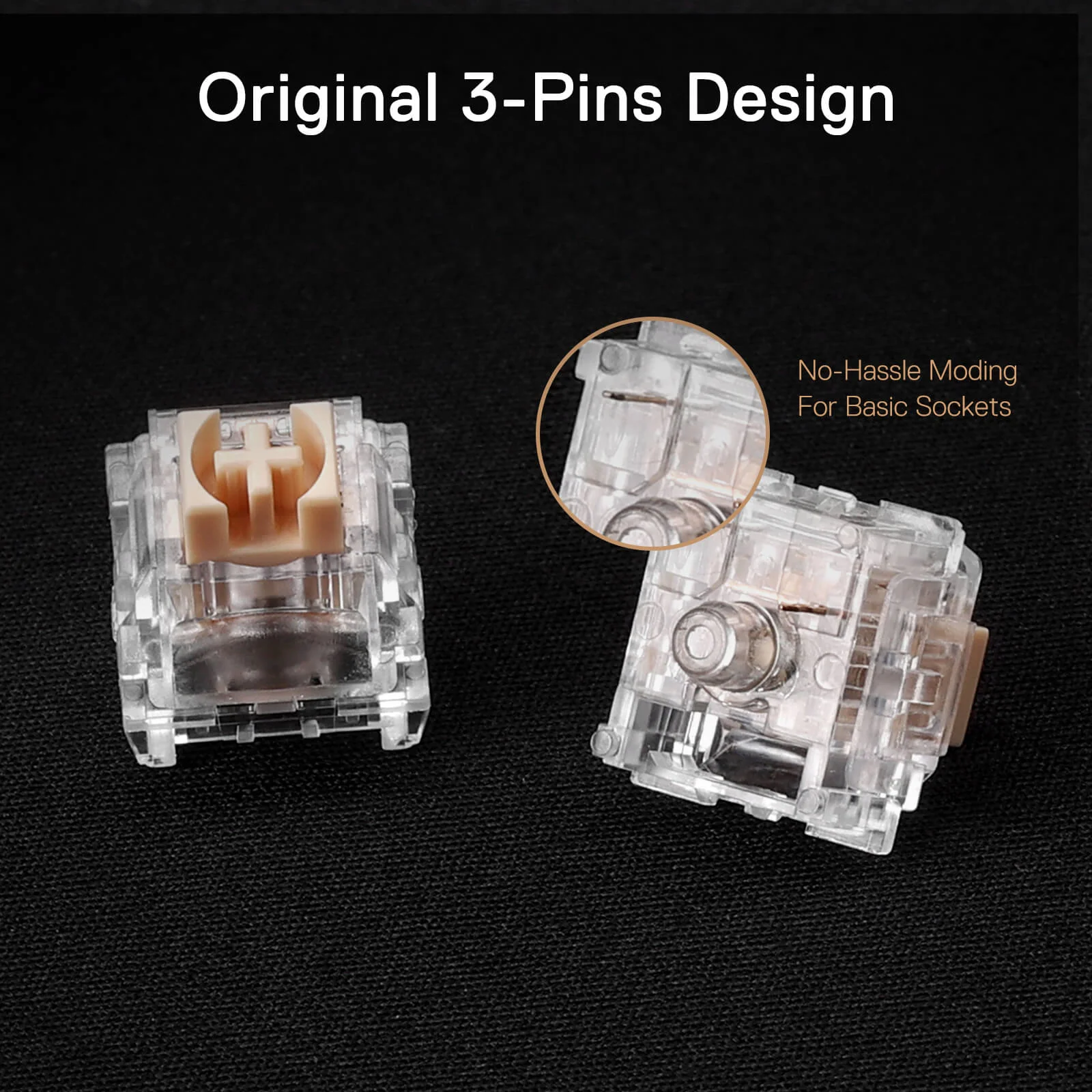 Carnation A120 Soft Tactile Mechanical Switch - Image 2