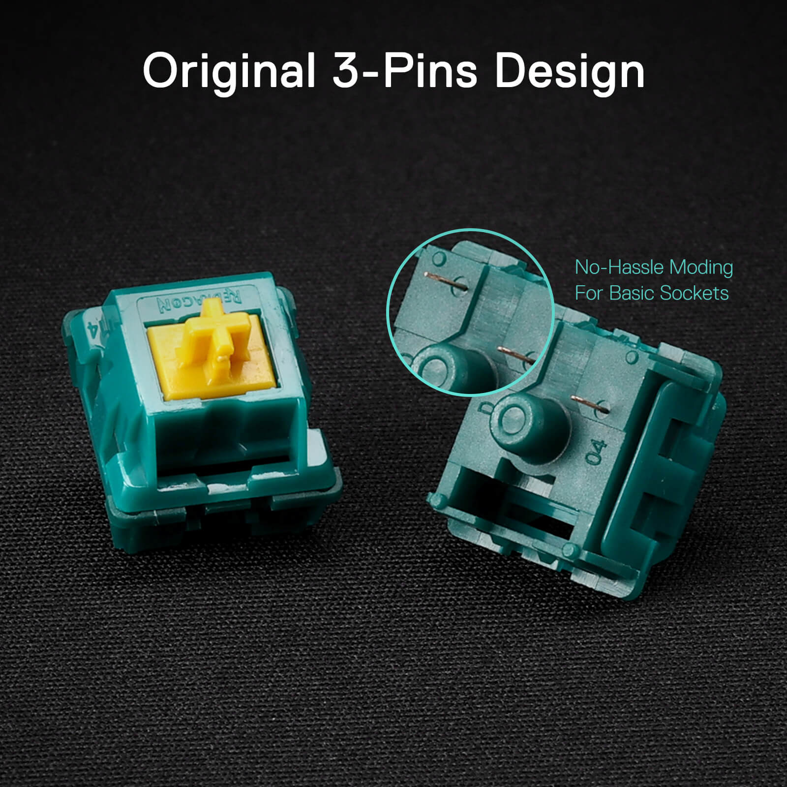 Cypress A120 Soft Tactile Mechanical Switch - Image 3