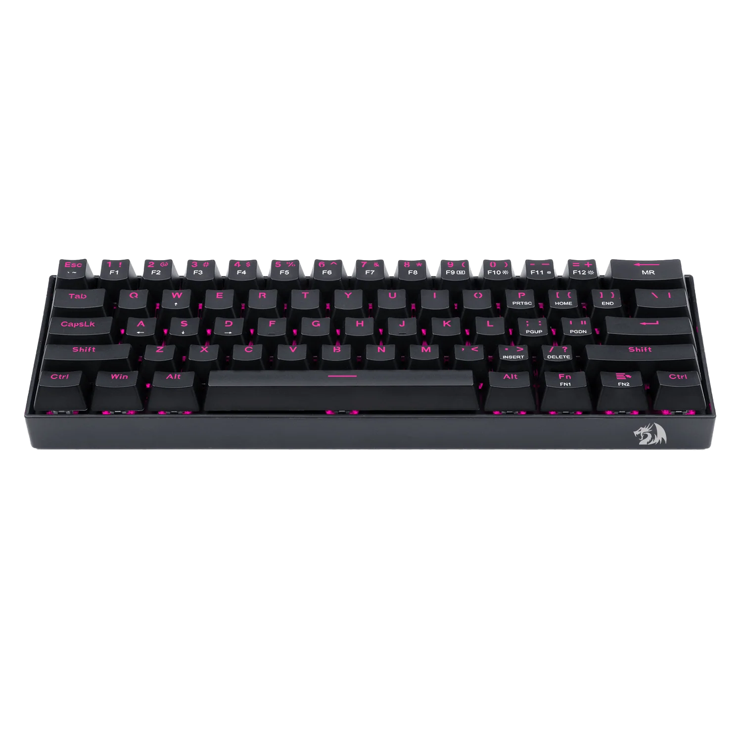 Redragon K630 60% Keyboard Pink LED Backlit - Image 9