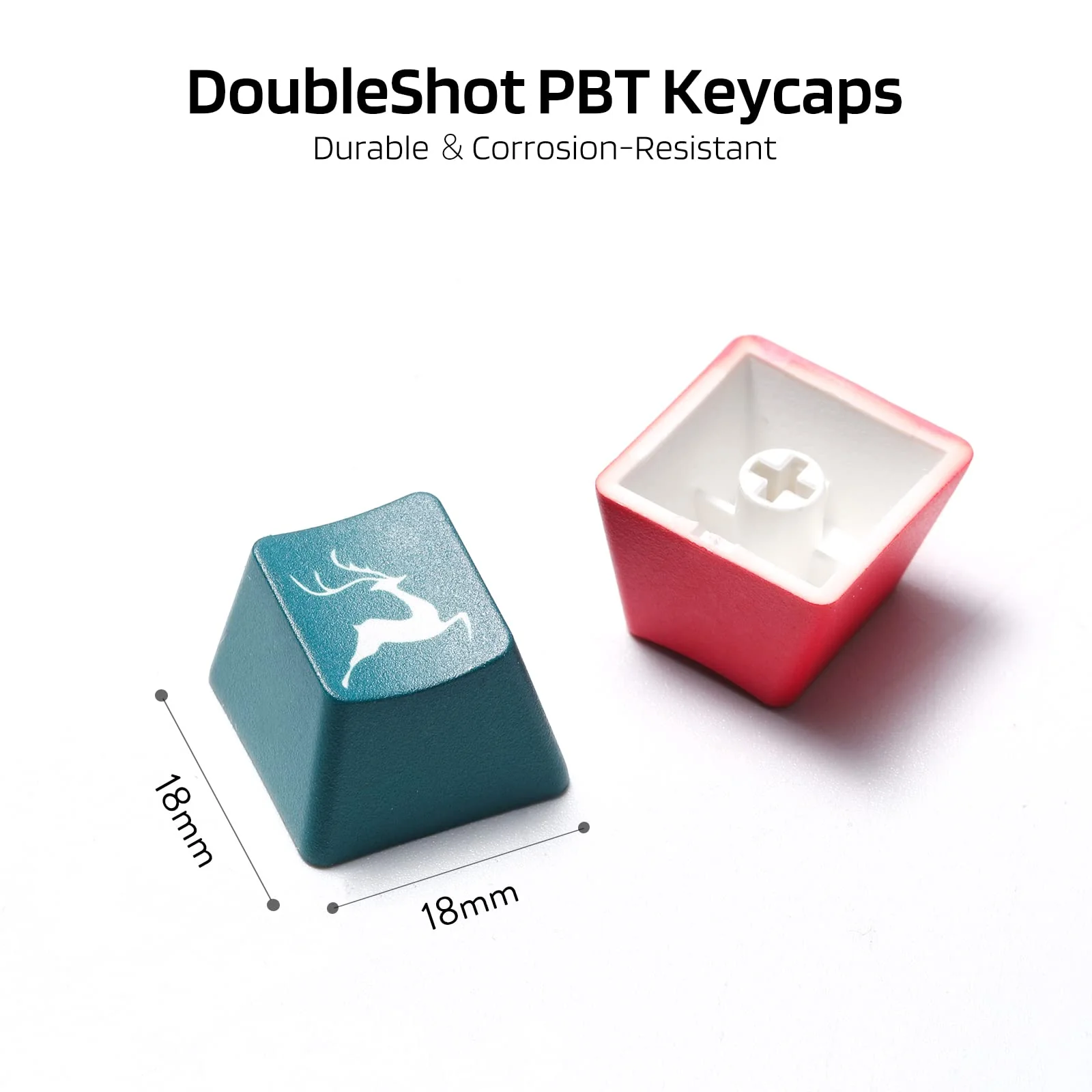 (Only Keycaps) Redragon X LTC  PBT 108 Keycaps Set, Thick PBT Keycaps for Mechanical Keyboard (Christmas Limited Edition) - Image 5