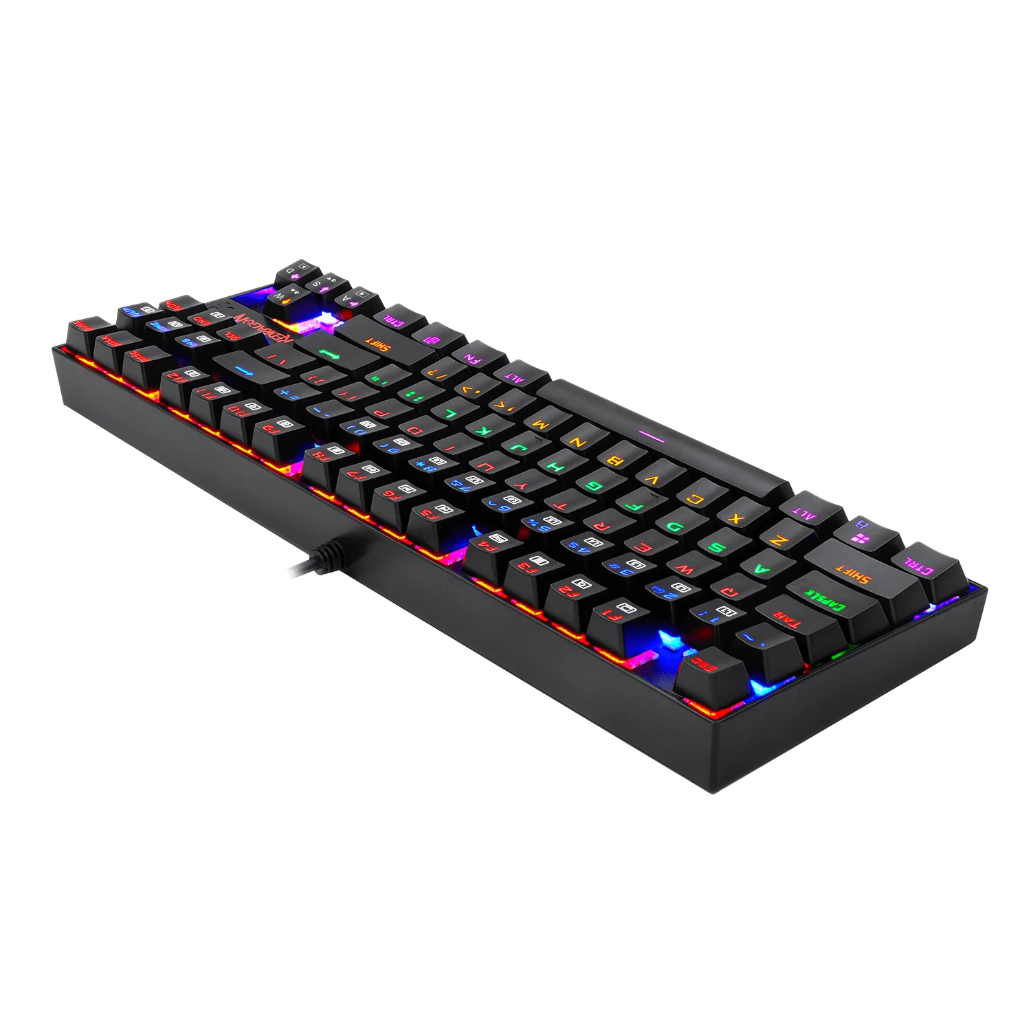 KUMARA K552 LED Rainbow Backlit Wired Keyboard - Image 7