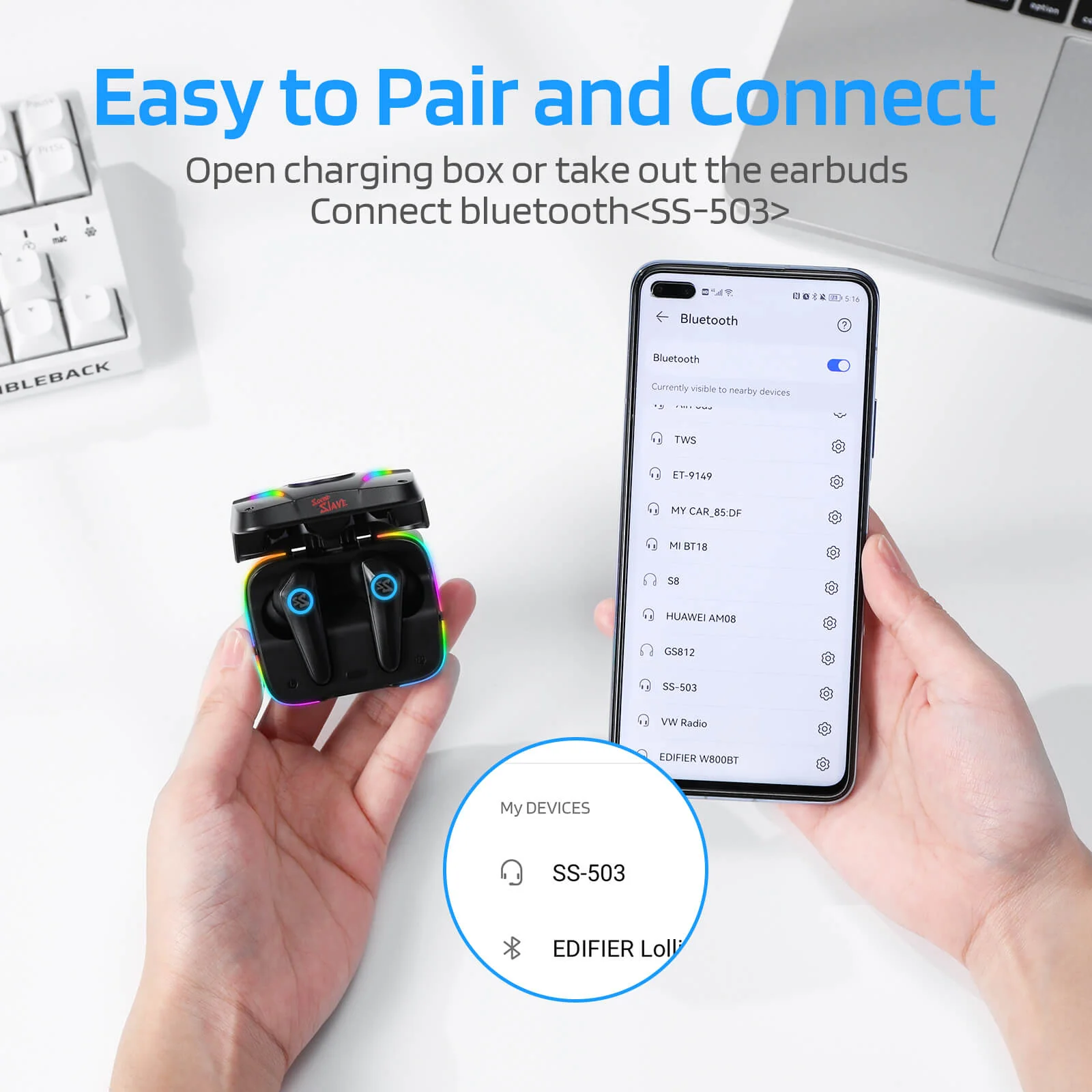 Redragon X LTC SS-503 TWS Wireless Earbuds - Image 6