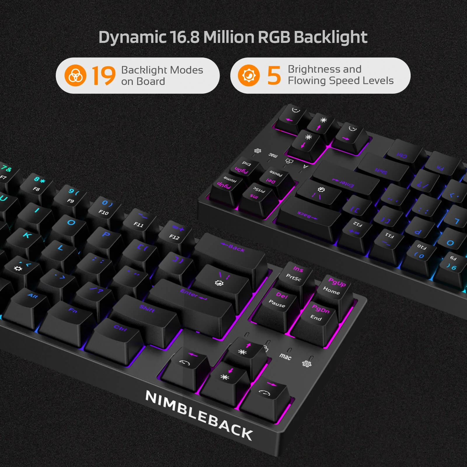 Redragon X LTC NB681 68 Keys Wired Mechanical Keyboard (Ships to US Only) - Image 7
