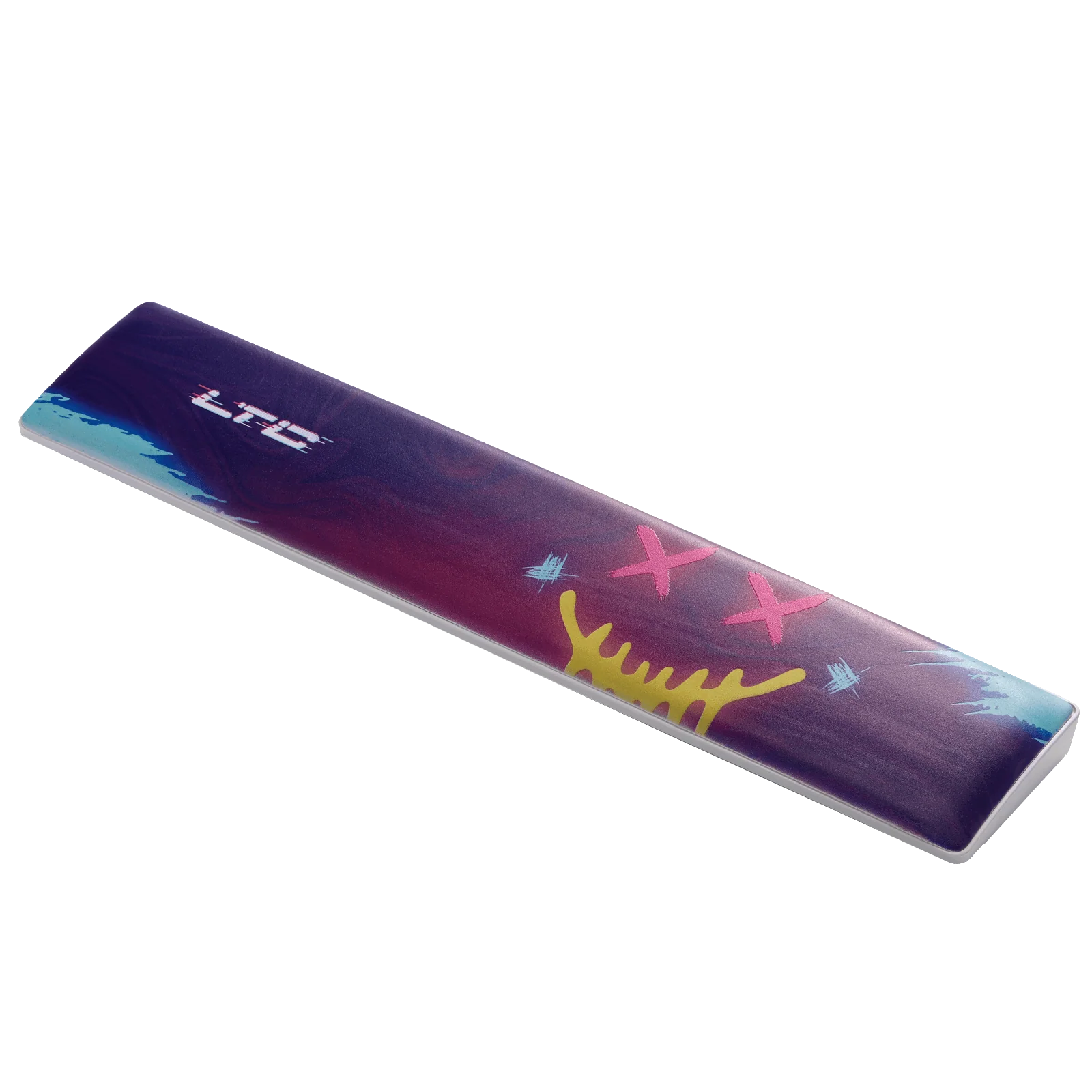 Redragon X LTC Neon Purple Keyboard Wrist Rest Pad - Image 2