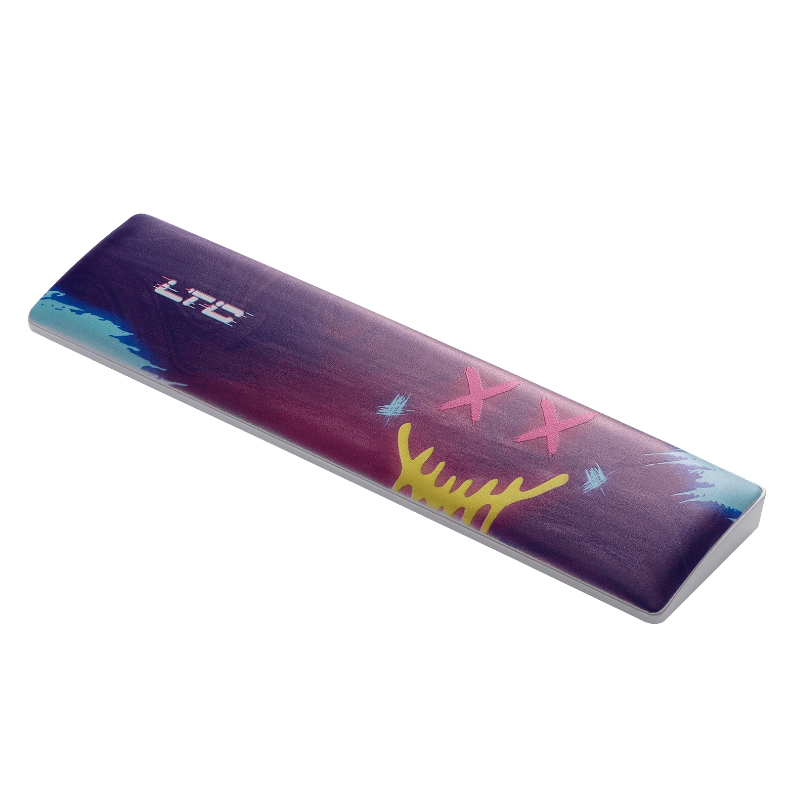 Redragon X LTC Neon Purple Keyboard Wrist Rest Pad - Image 3