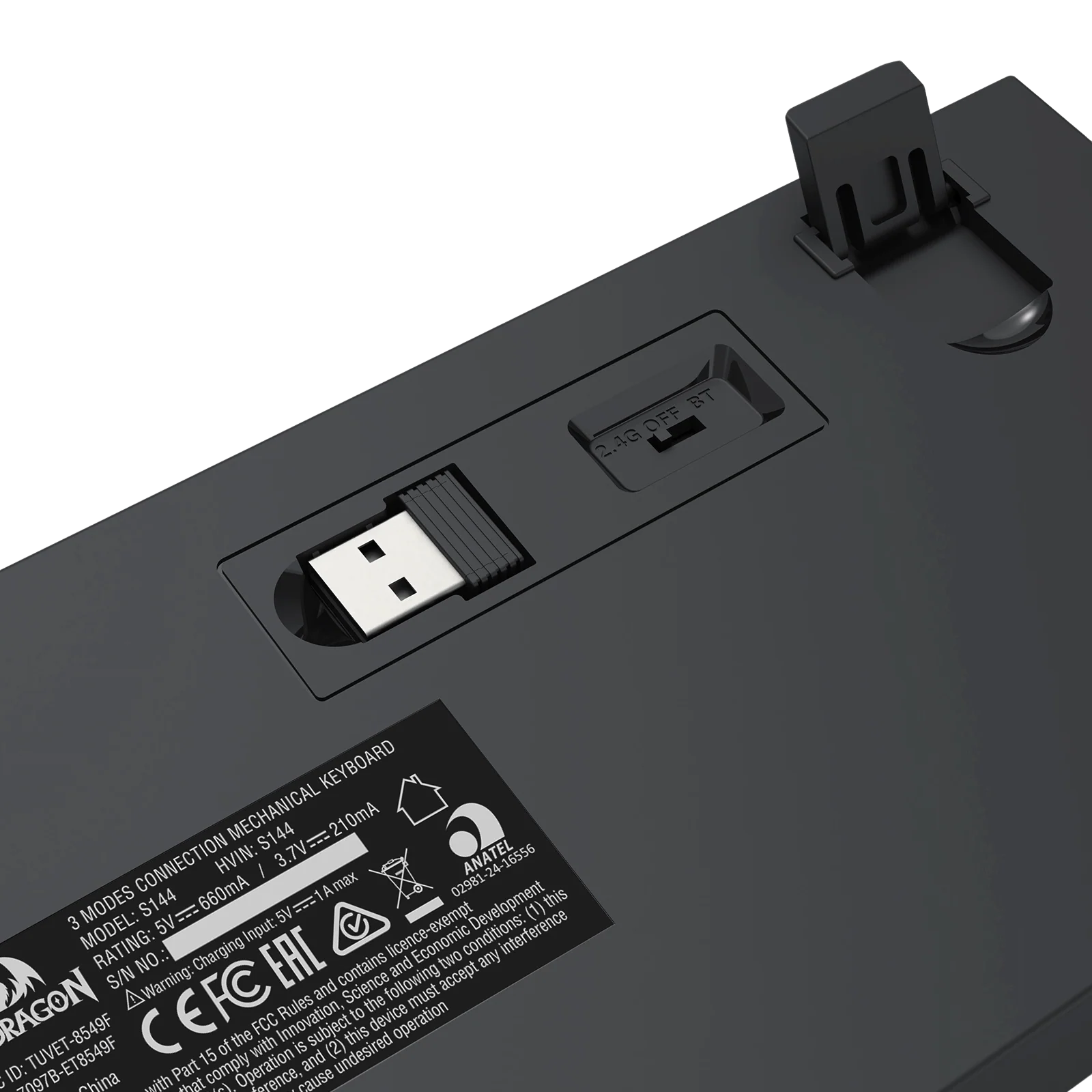 S144 3-Mode Connection Mechanical Keyboard & Mouse Combo - Image 8