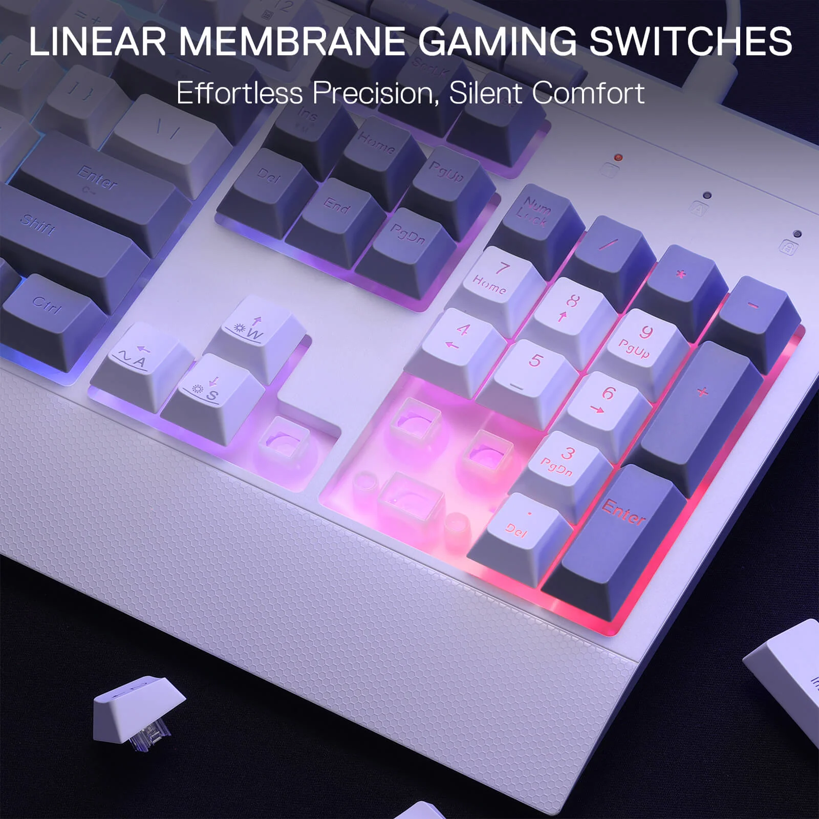 S151 Membrane Gaming Keyboard & Mouse Wired Combo - Image 15