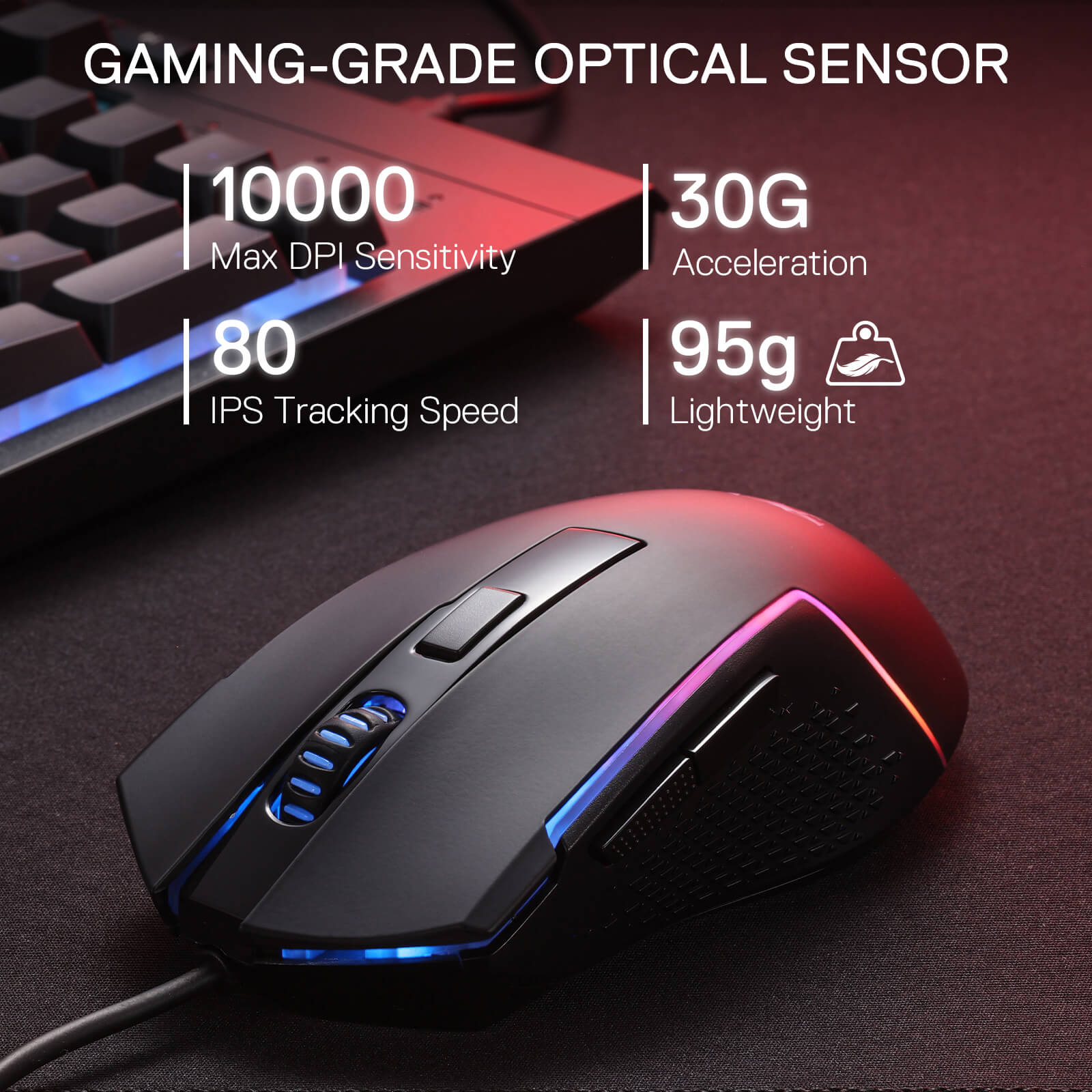 S151 Membrane Gaming Keyboard & Mouse Wired Combo - Image 9