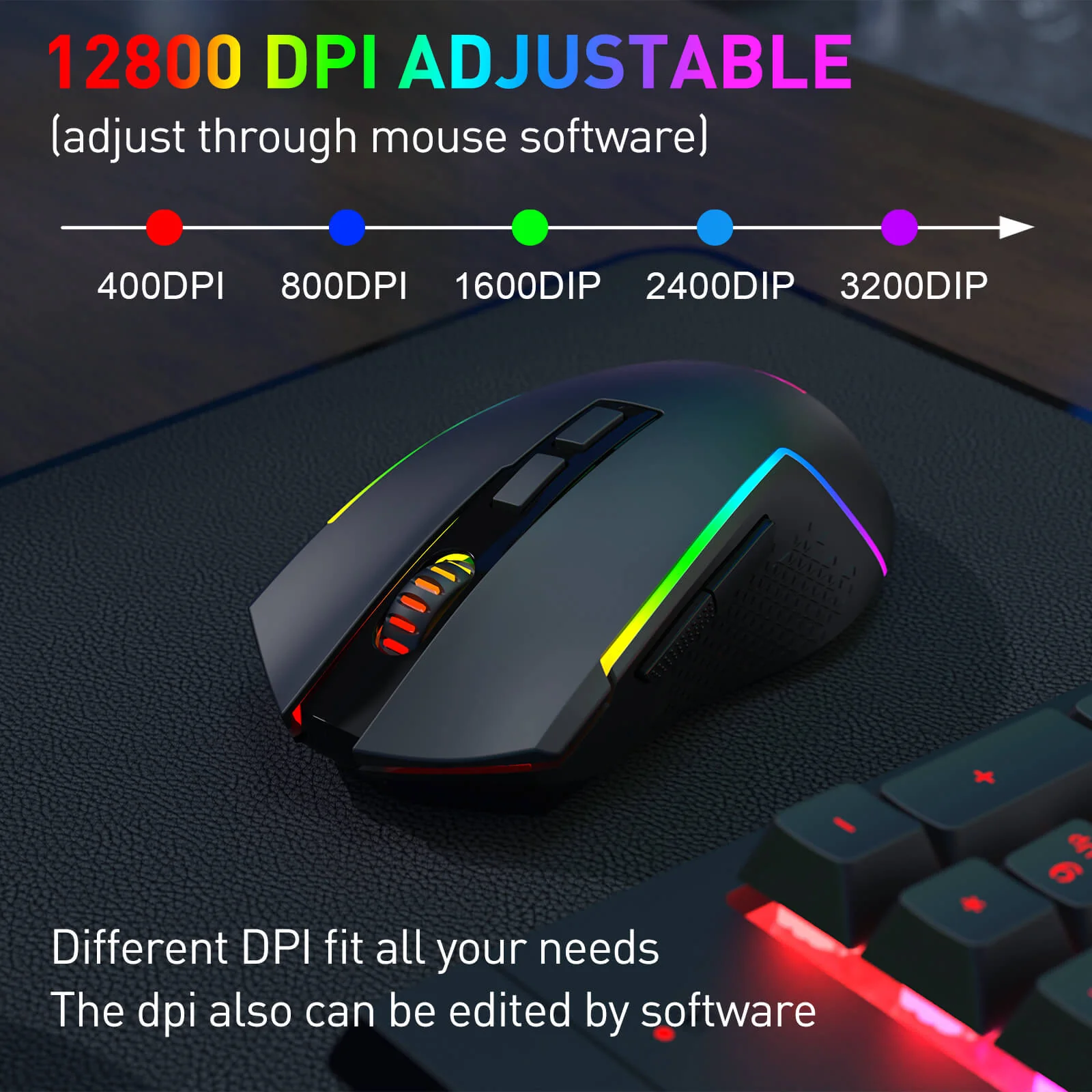 S151 PRO Membrane Gaming Keyboard & Mouse Wireless Combo - Image 7