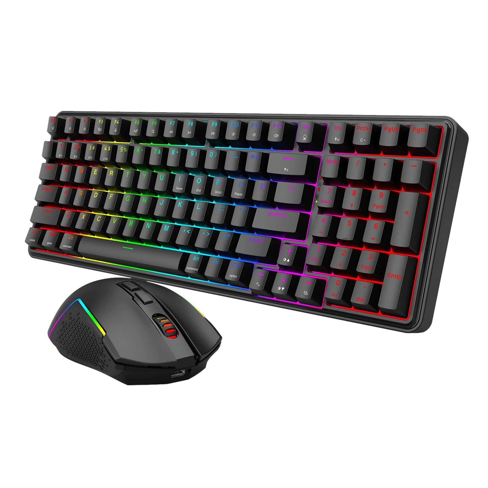S162 3-Mode Wireless Gaming Keyboard & Mouse Combo - Image 18