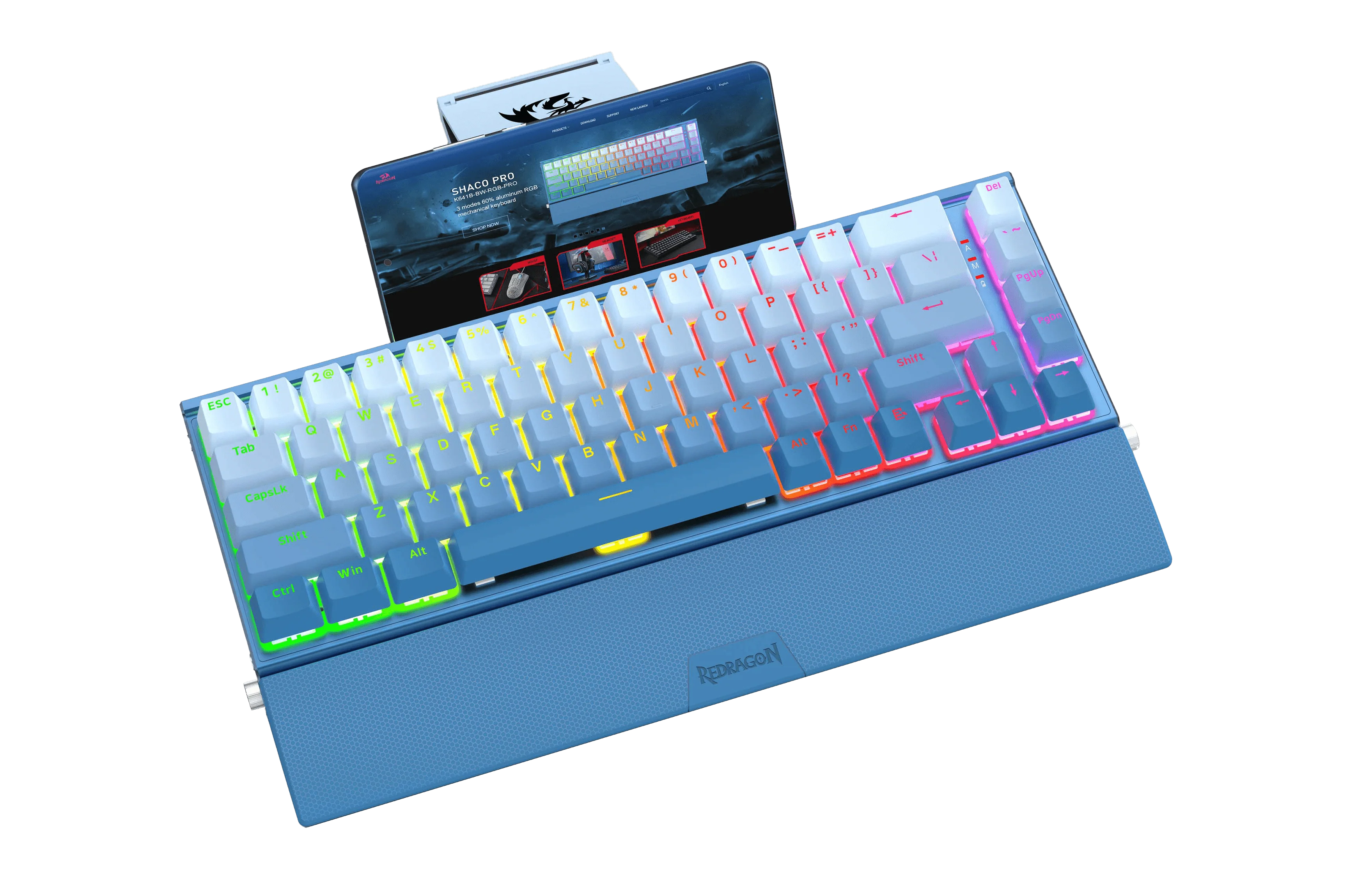 SHACO K641 PRO Wireless Aluminum Keyboard - Image 11
