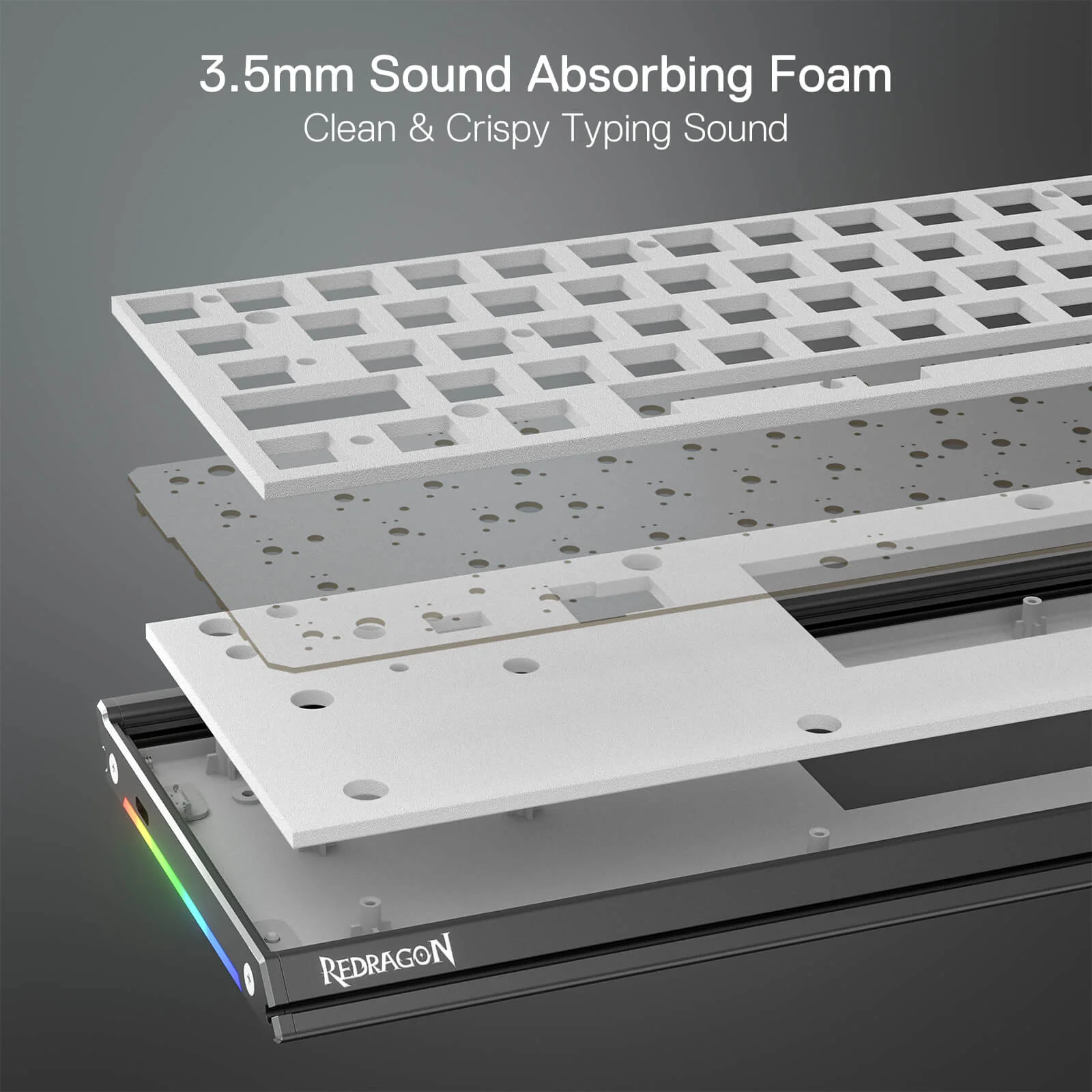 SHACO K641 PRO Wireless Aluminum Keyboard - Image 22