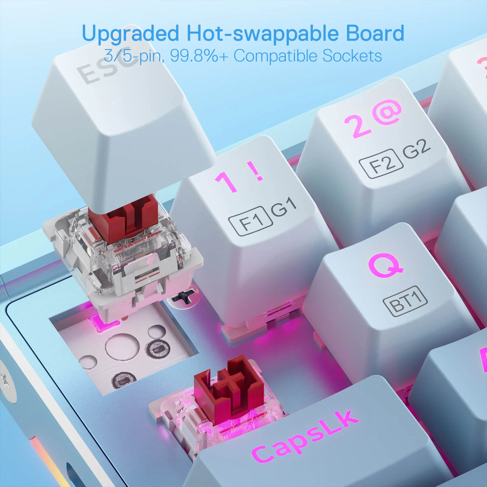SHACO K641 Wired Aluminum Keyboard - Image 9