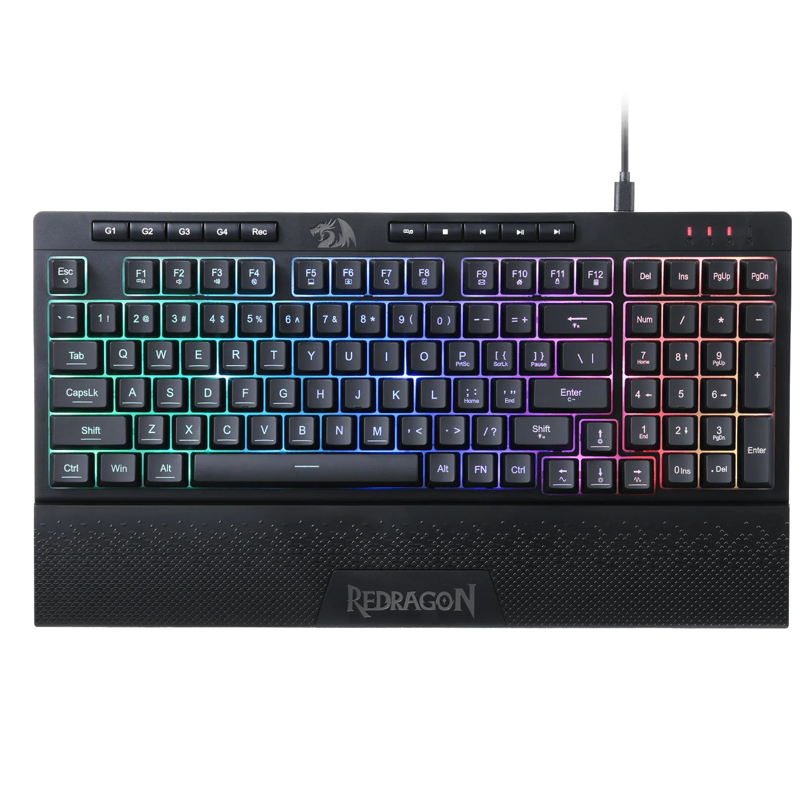 SHIVA K515 Membrane Gaming Keyboard - Image 10