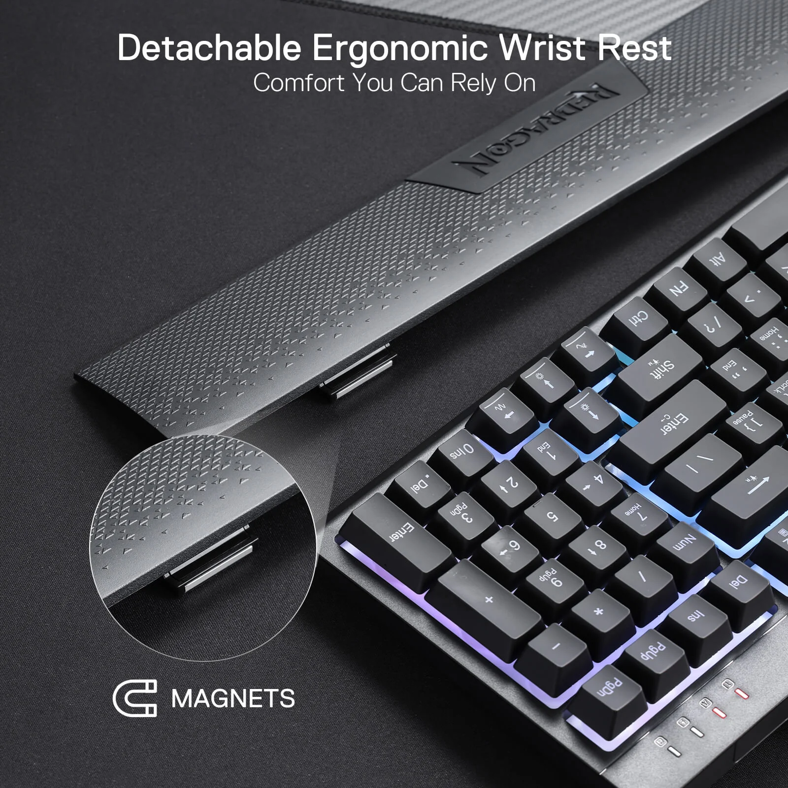 SHIVA K515 Membrane Gaming Keyboard - Image 7