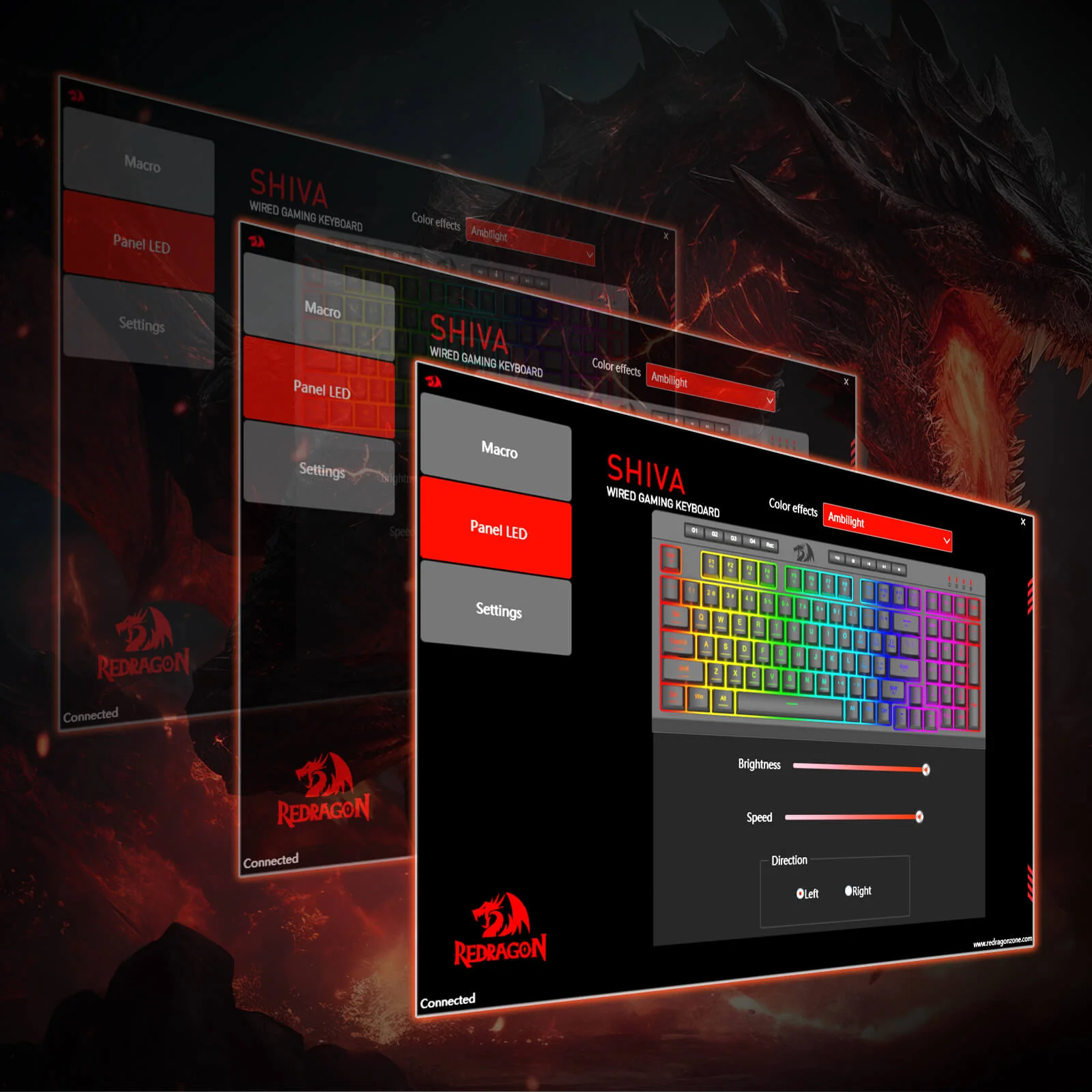 SHIVA K515 Membrane Gaming Keyboard - Image 9