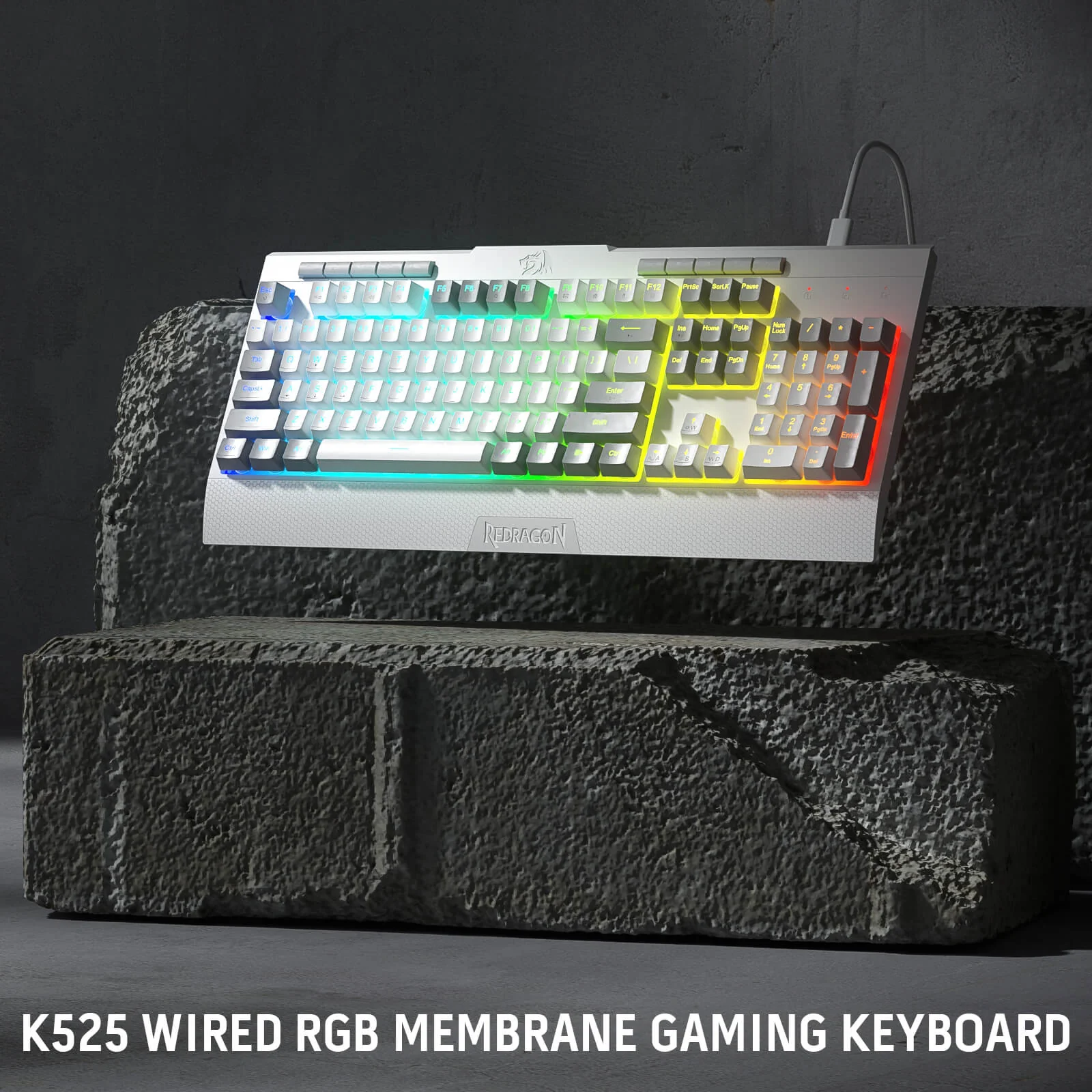 SHIVA LITE K525 Membrane Gaming Keyboard - Image 11