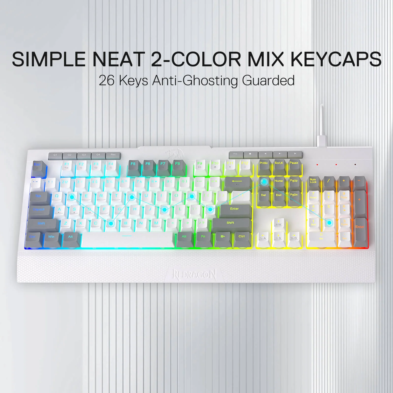 SHIVA LITE K525 Membrane Gaming Keyboard - Image 13
