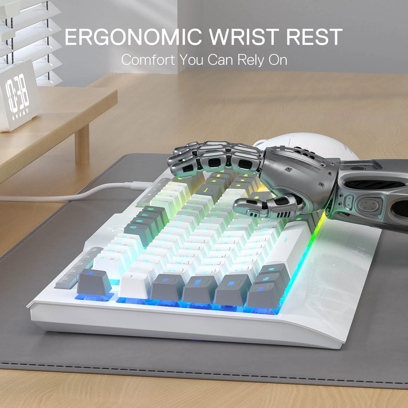 SHIVA LITE K525 Membrane Gaming Keyboard - Image 16