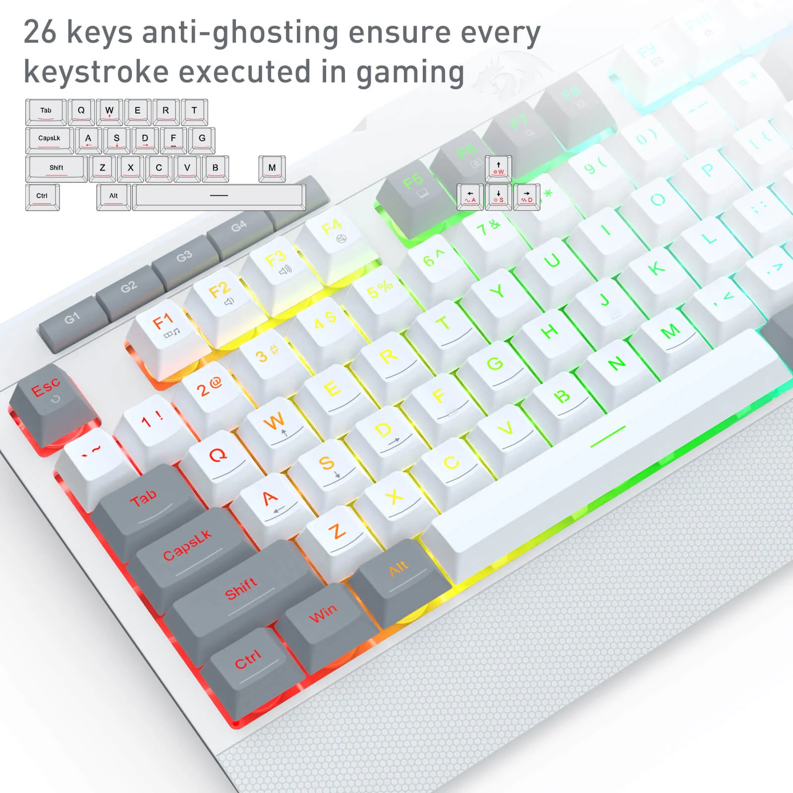 SHIVA LITE K525 Membrane Gaming Keyboard - Image 23