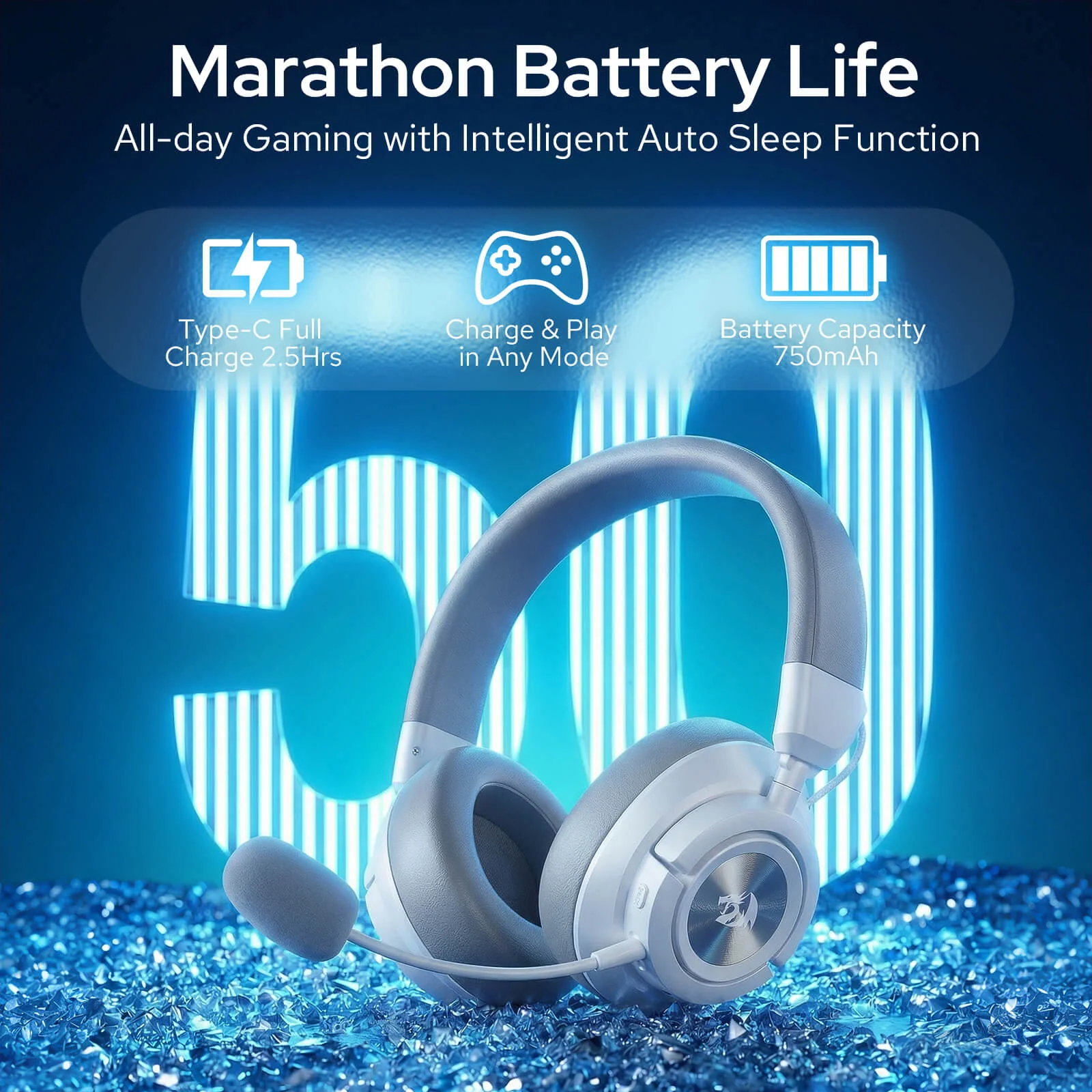 SPECTRA PRO H889 Wireless Gaming Headset - Image 13