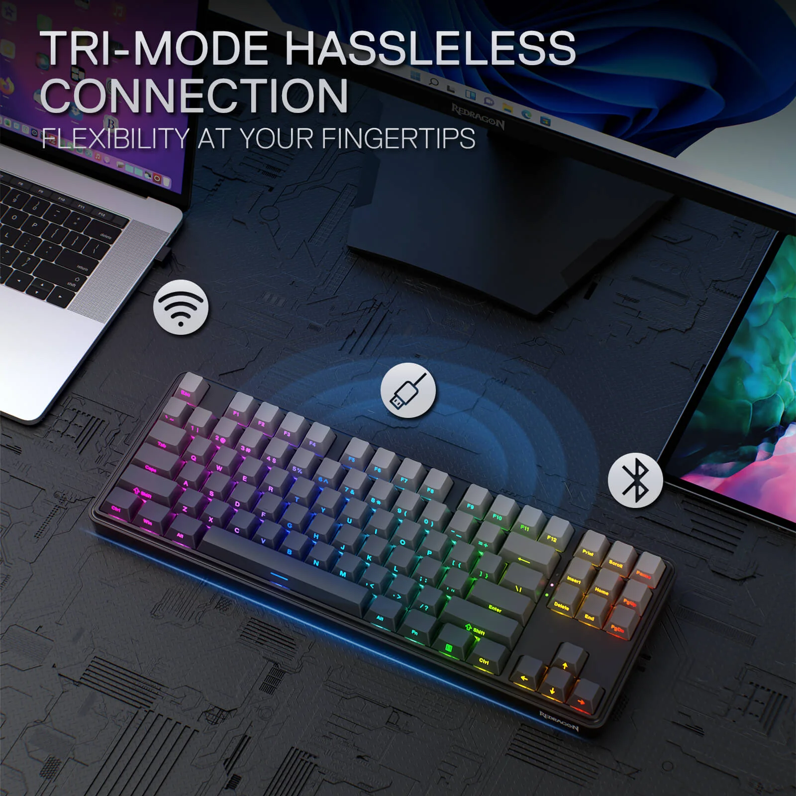 STAR BLADE K707 PRO(Side Printed PBT Keycaps) - Image 6