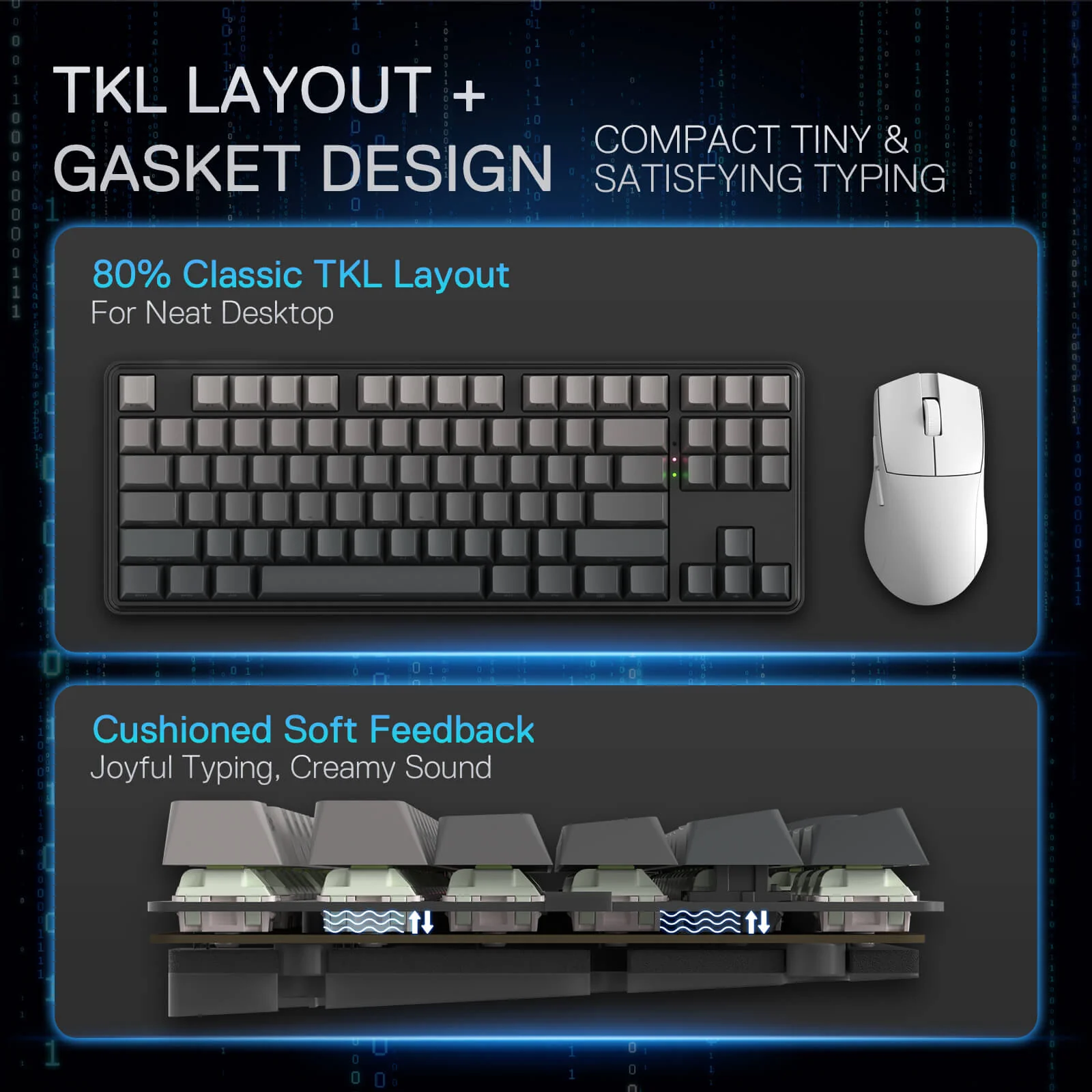 STAR BLADE K707 PRO(Side Printed PBT Keycaps) - Image 7