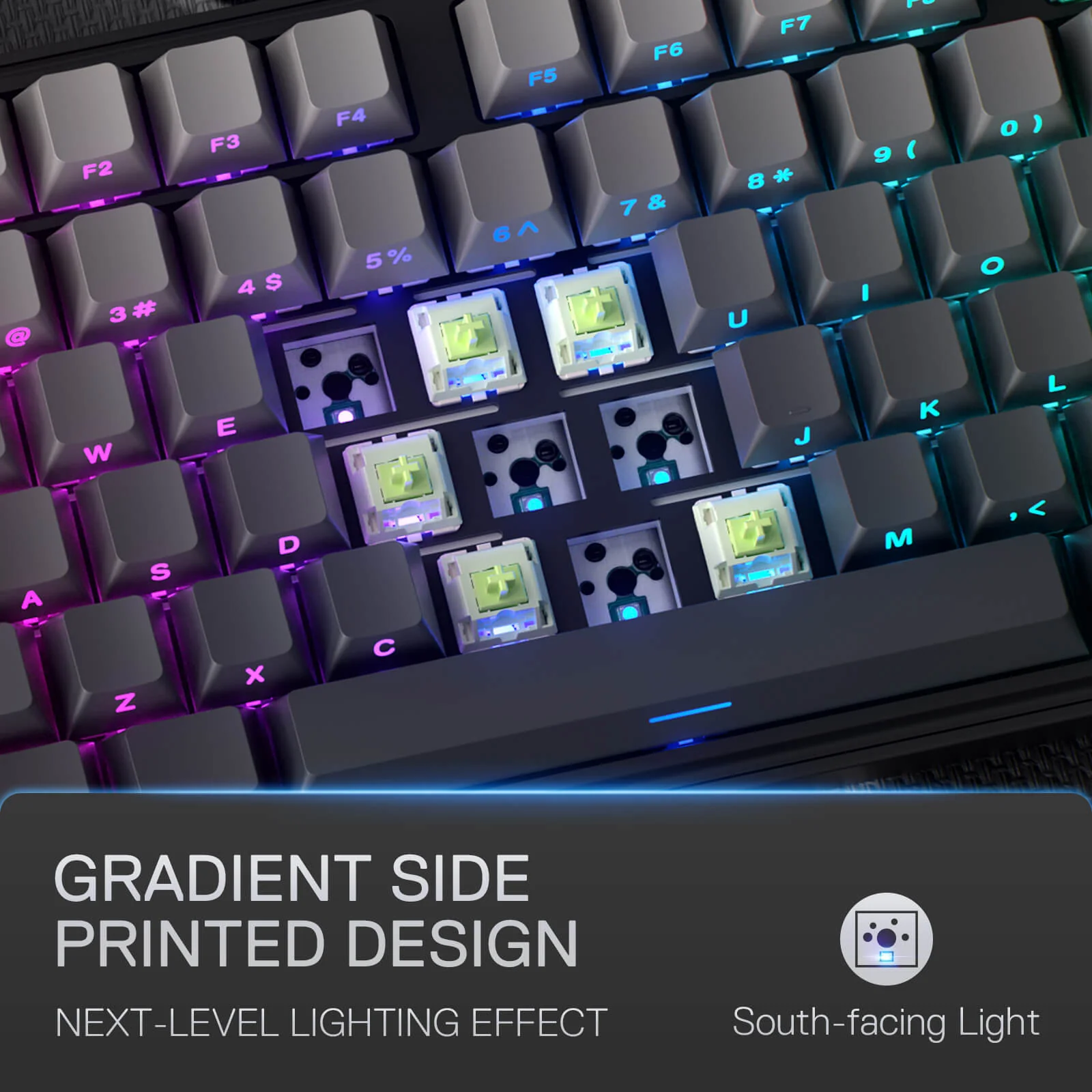 STAR BLADE K707 PRO(Side Printed PBT Keycaps) - Image 9