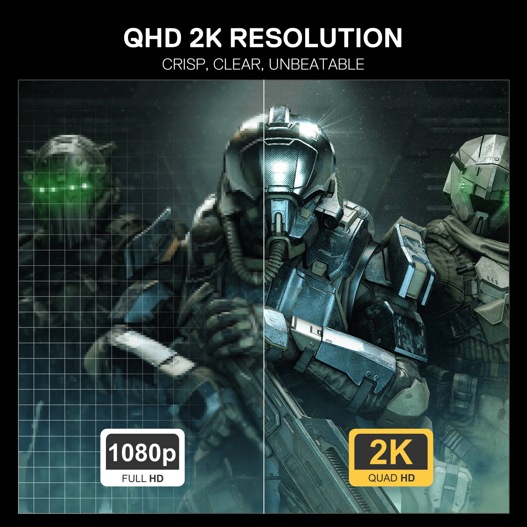 STARGLITTER GM272 27" OLED Flat Gaming Monitor - Image 7