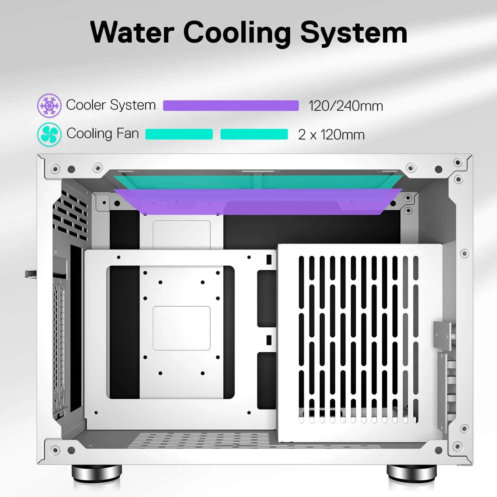 STRAFE EB211 Mini-ITX Gaming PC Case - Image 12