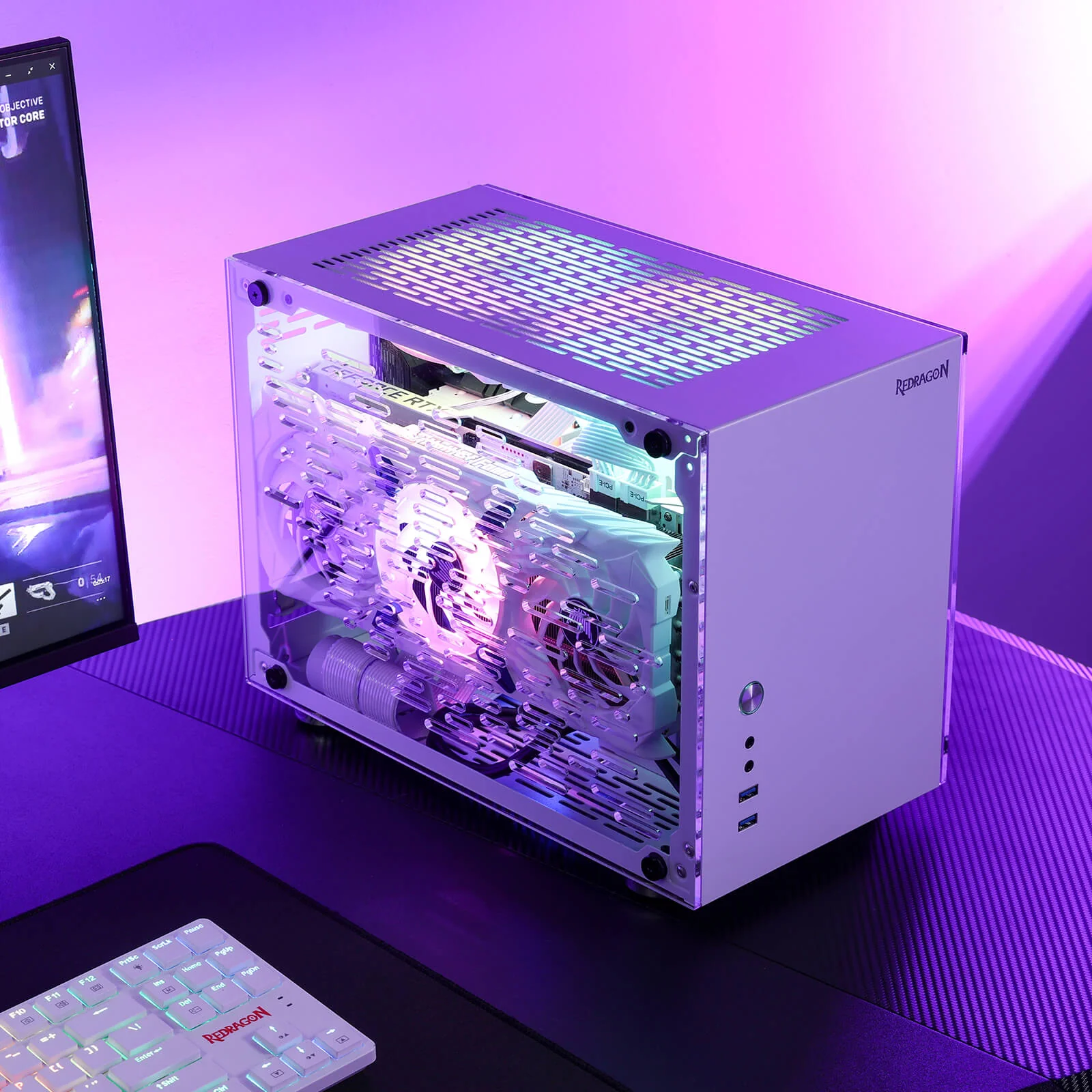 STRAFE EB211 Mini-ITX Gaming PC Case - Image 2