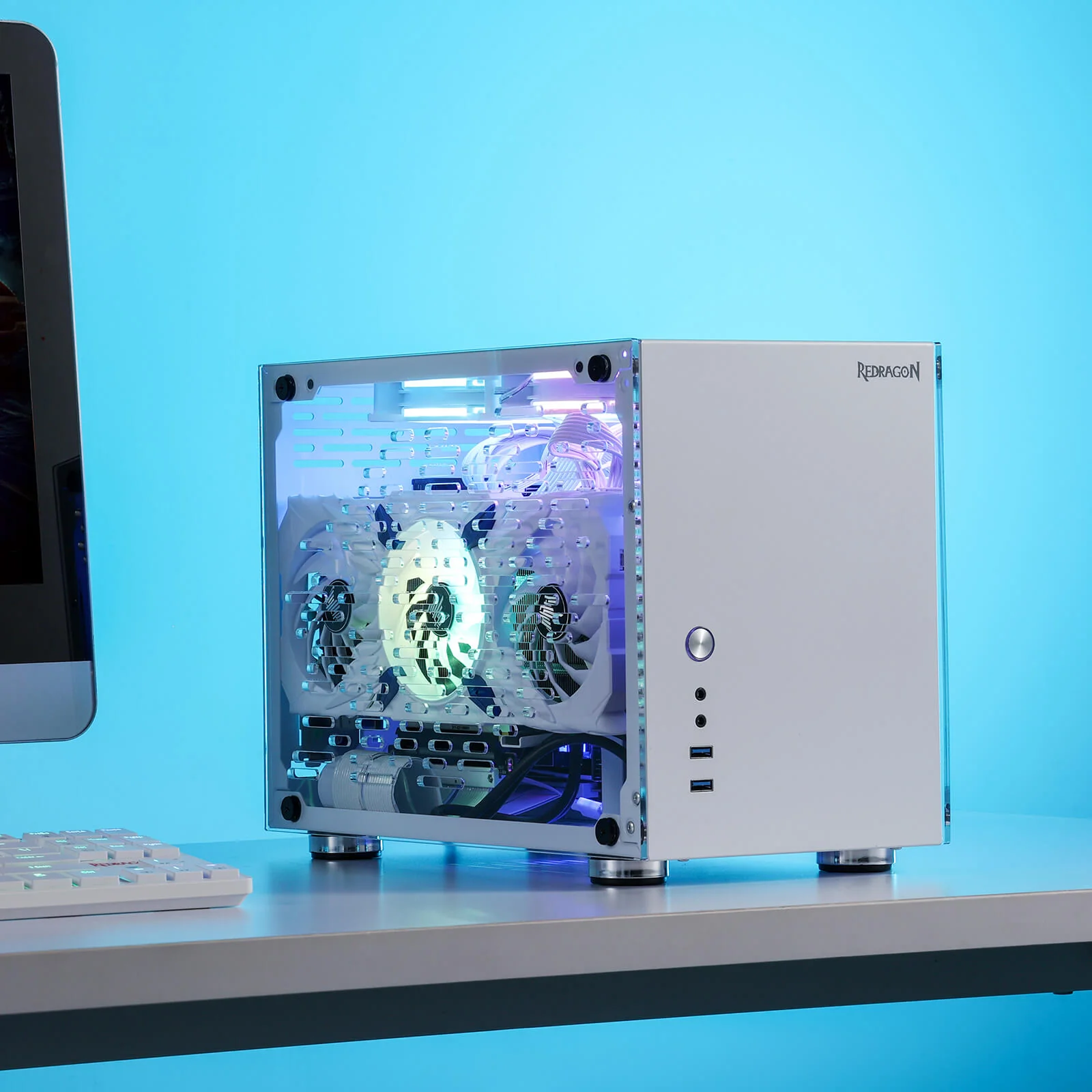 STRAFE EB211 Mini-ITX Gaming PC Case - Image 5