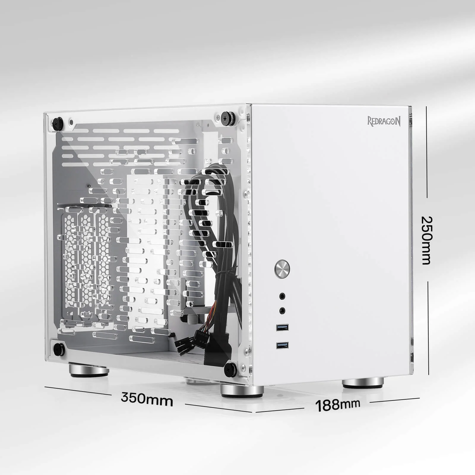 STRAFE EB211 Mini-ITX Gaming PC Case - Image 7